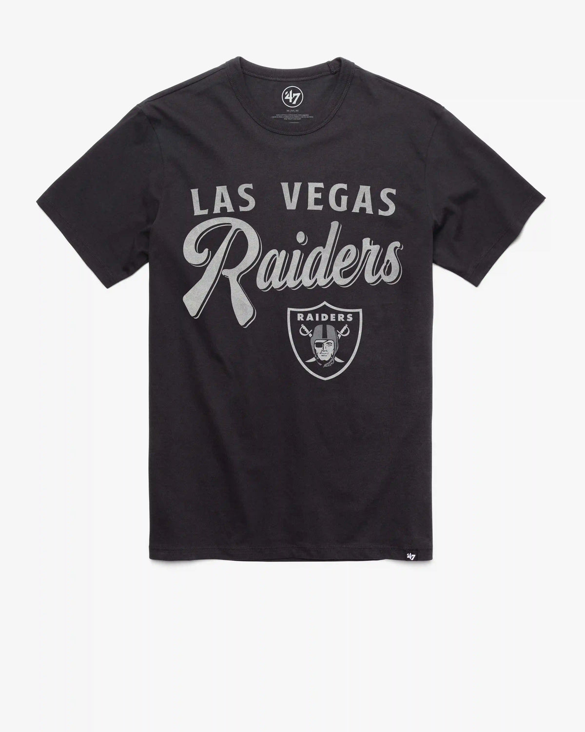 LAS VEGAS RAIDERS DIAG SCRIPT '47 FRANKLIN TEE