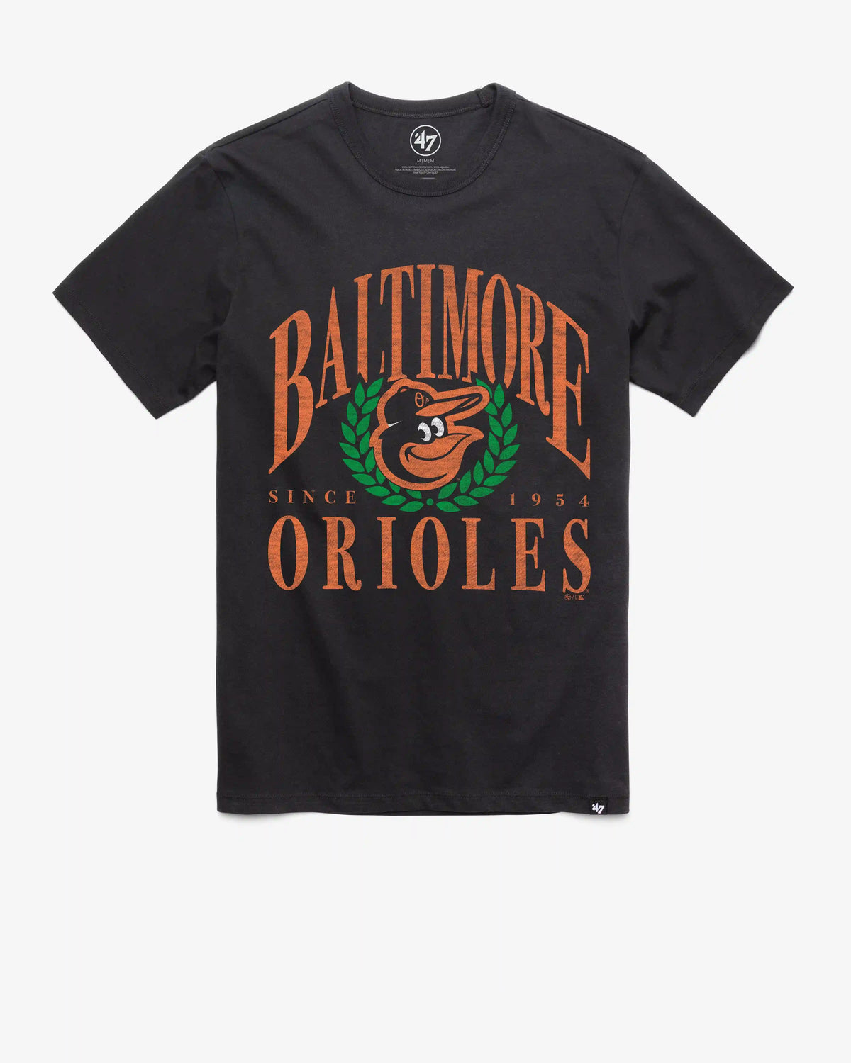 BALTIMORE ORIOLES PITCHOUT '47 FRANKLIN TEE