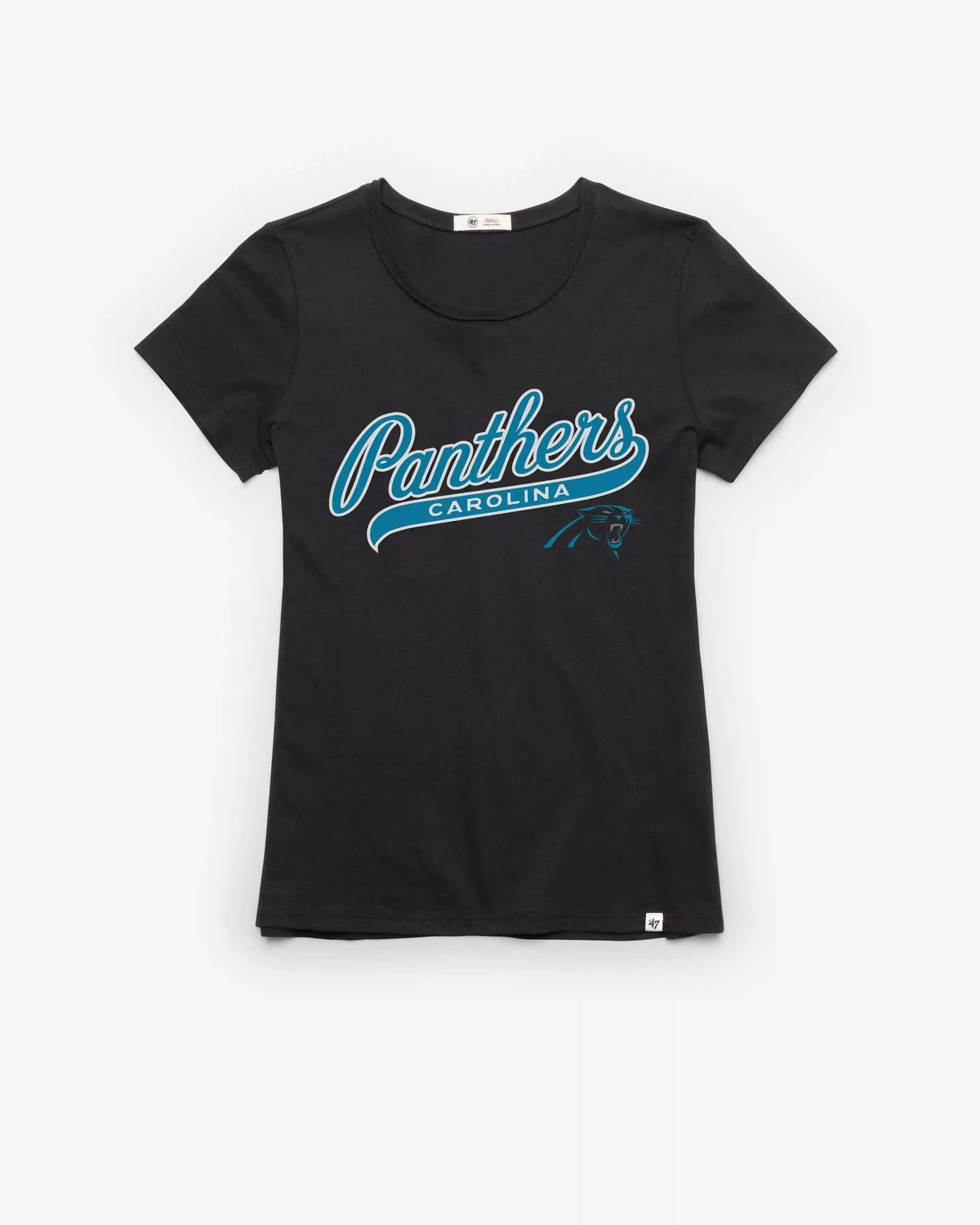 CAROLINA PANTHERS TAIL SWEEP '47 FRANKIE TEE WOMENS