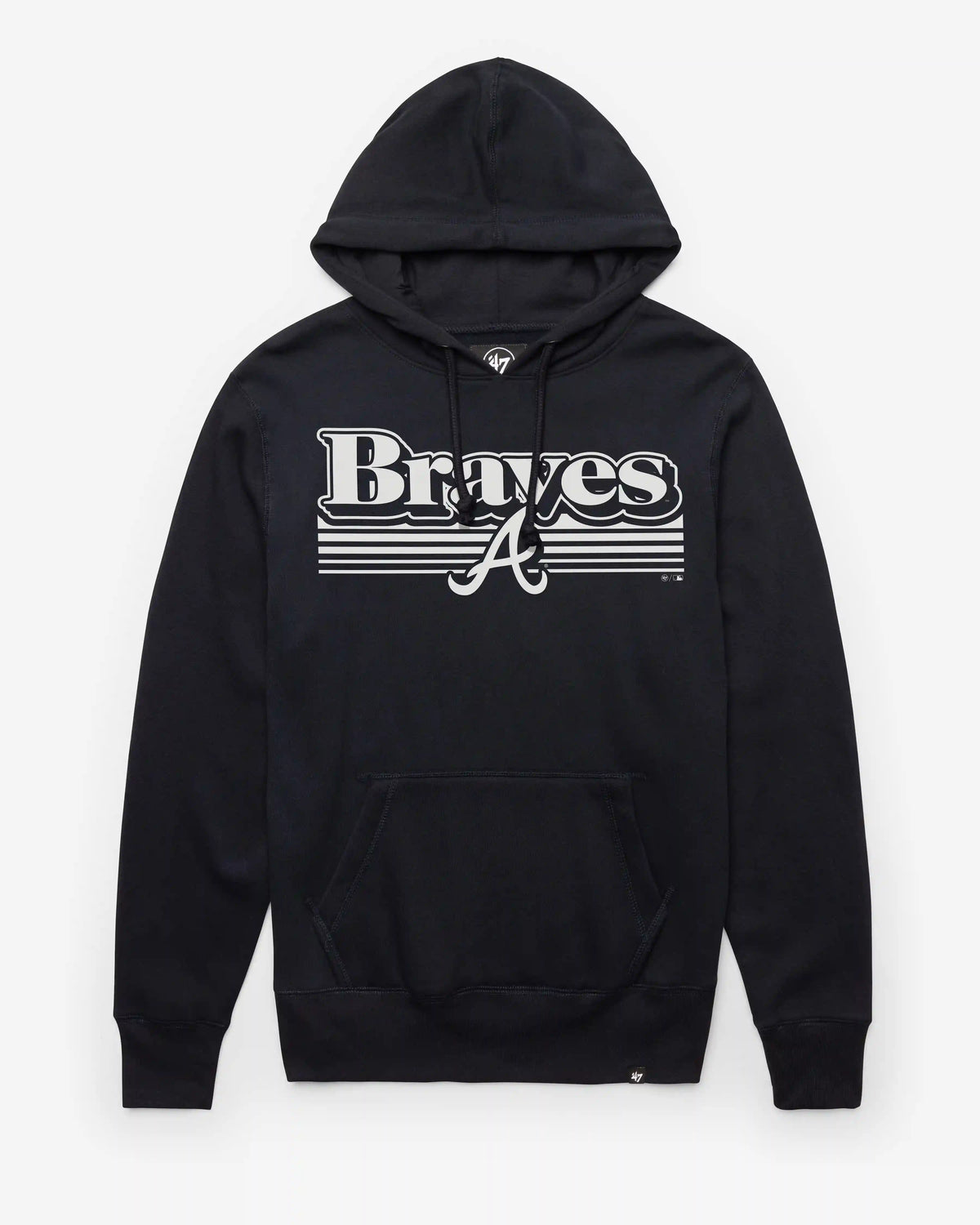 ATLANTA BRAVES SCRIPT FADE '47 HEADLINE HOOD