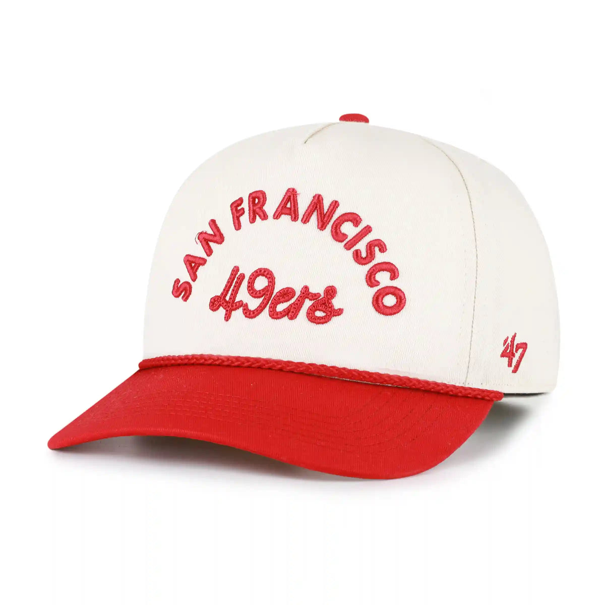 SAN FRANCISCO 49ERS ROPE SCRIPT '47 WOMEN'S HITCH RF RELAXED FIT