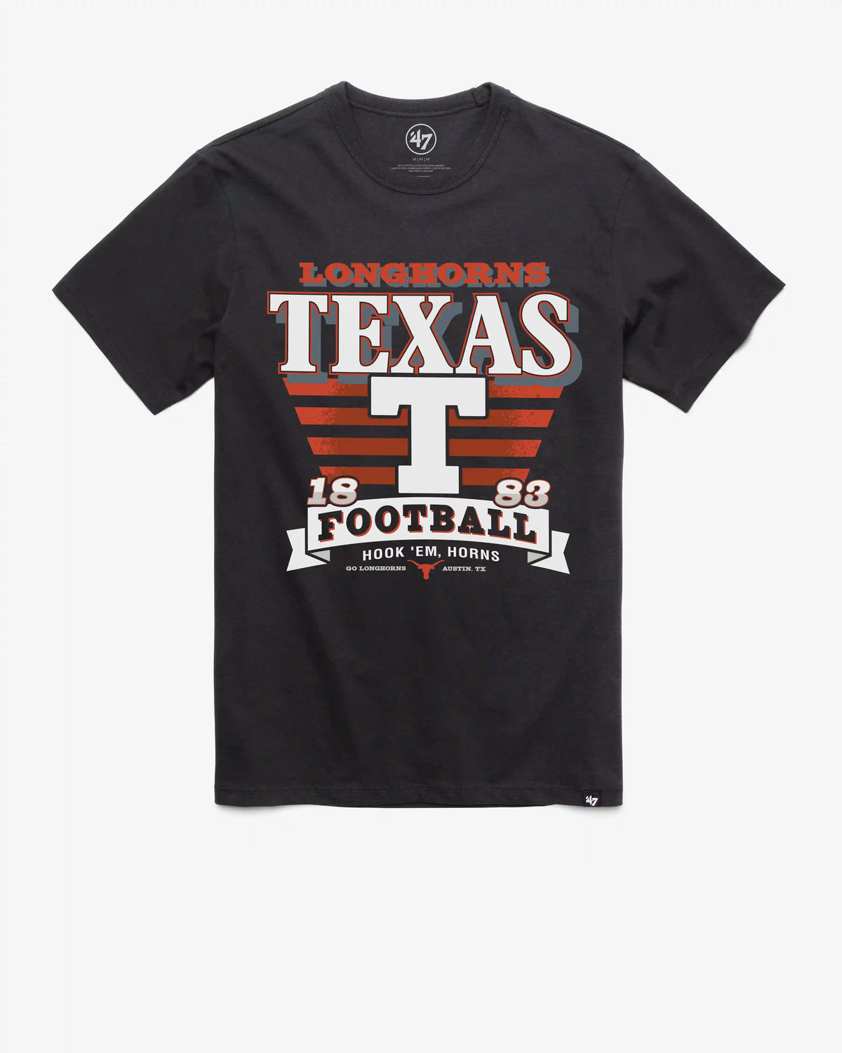 TEXAS LONGHORNS STRIPE SPLASH '47 FRANKLIN TEE