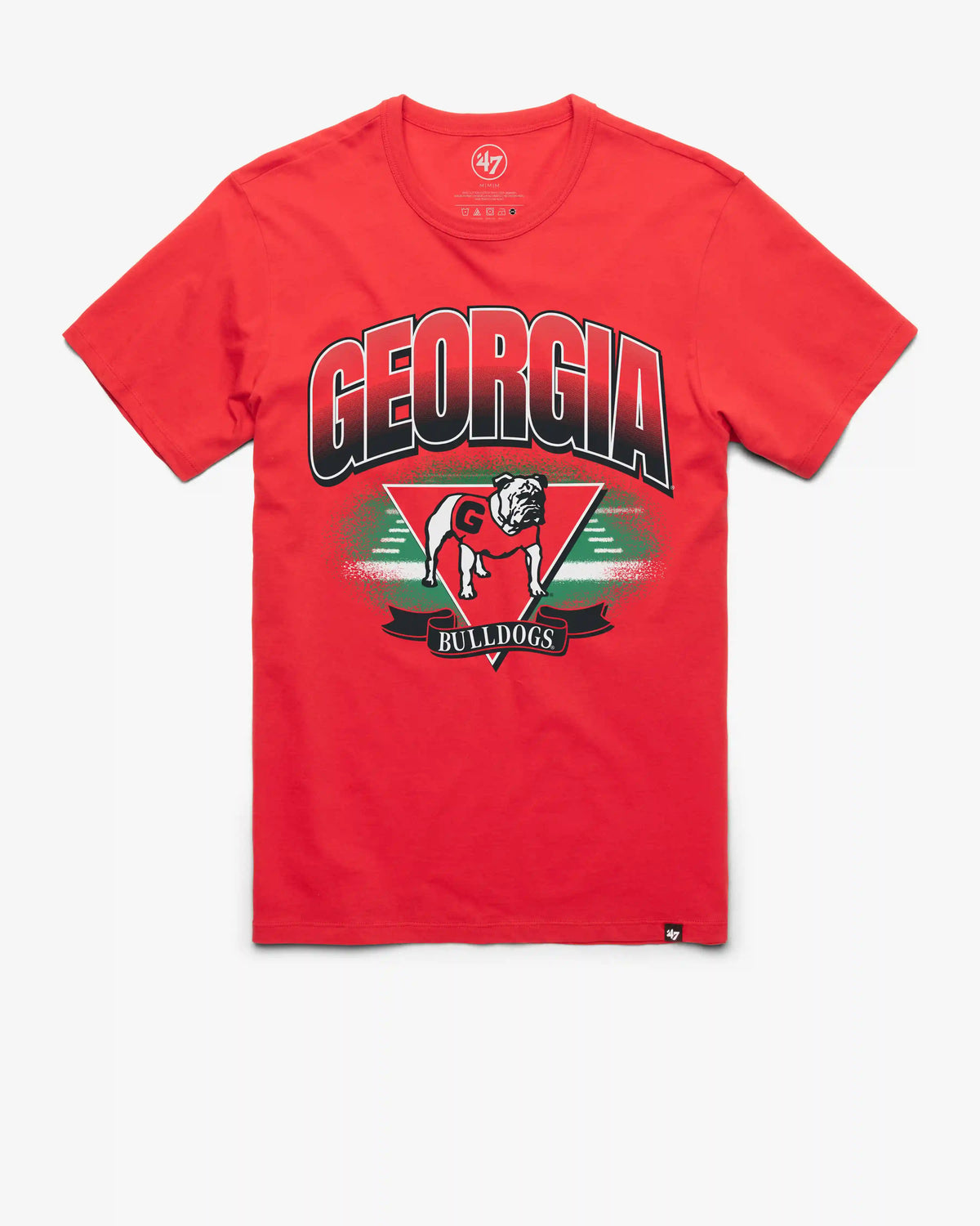 GEORGIA BULLDOGS ARENA FADE '47 FRANKLIN TEE
