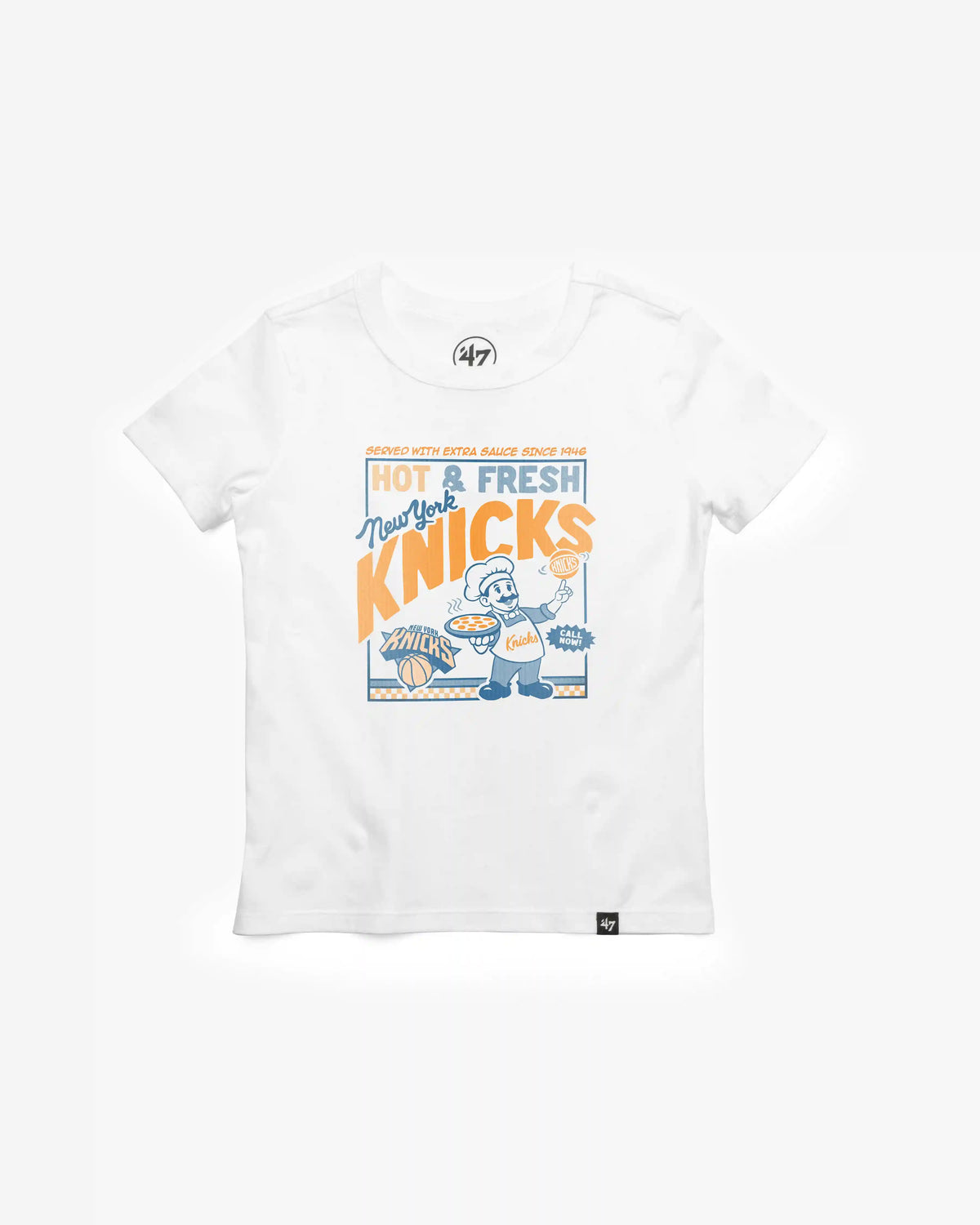NEW YORK KNICKS PREMIER KID'S '47 FRANKLIN TEE