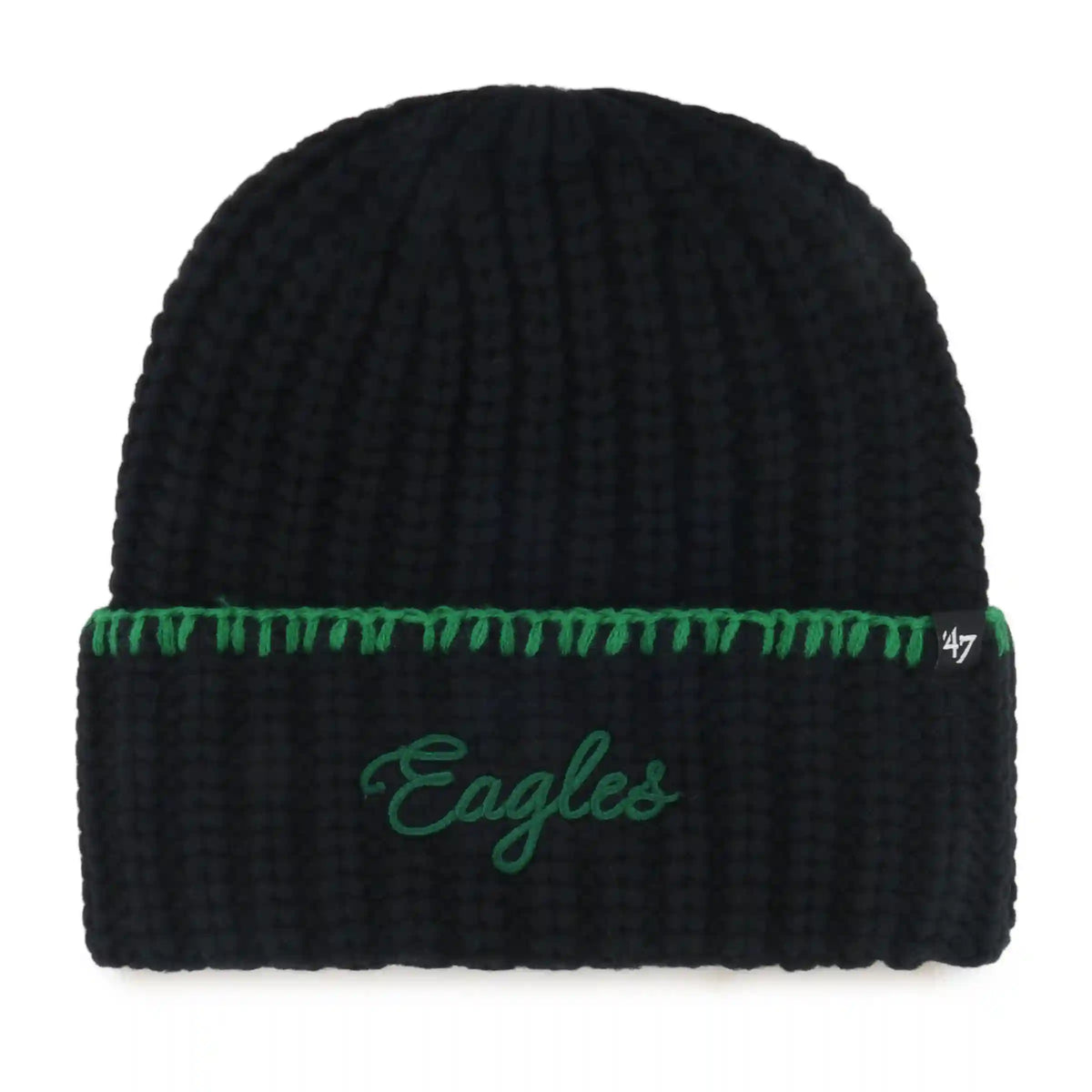 PHILADELPHIA EAGLES HISTORIC BLANKET STITCH '47 WOMEN'S CUFF KNIT