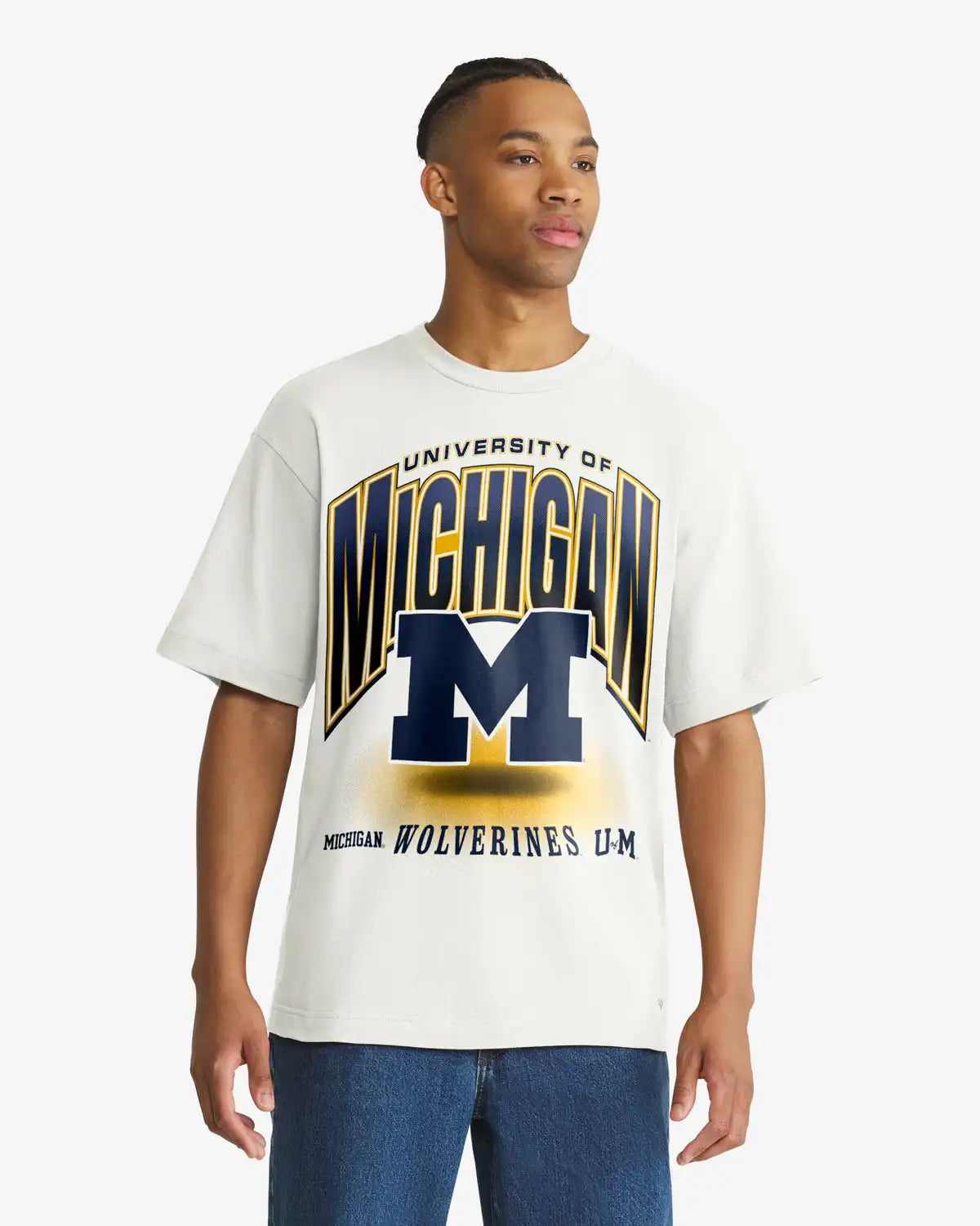 MICHIGAN WOLVERINES TEAM FLEX FOUNDATION TEE MEN