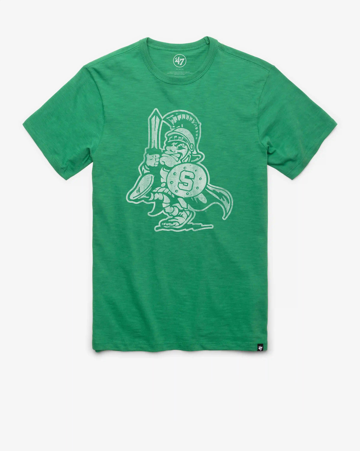 MICHIGAN STATE SPARTANS VINTAGE GRIT '47 SCRUM TEE