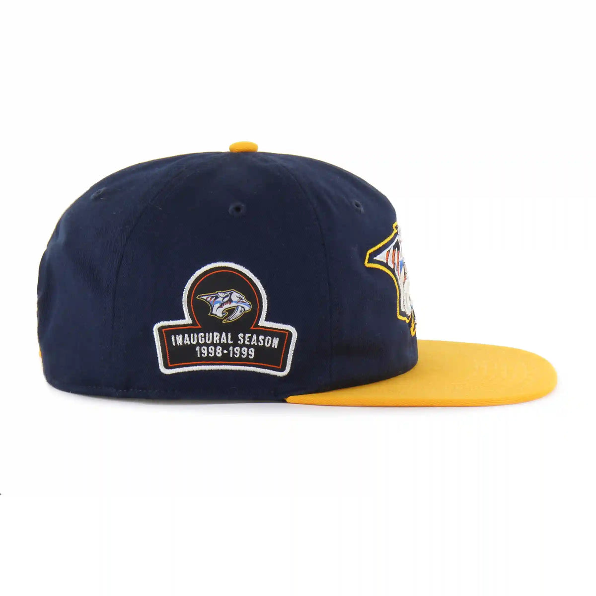 OLD TIME HOCKEY NASHVILLE PREDATORS VINTAGE DEBUT '47 CAPTAIN RL RELAXED FIT