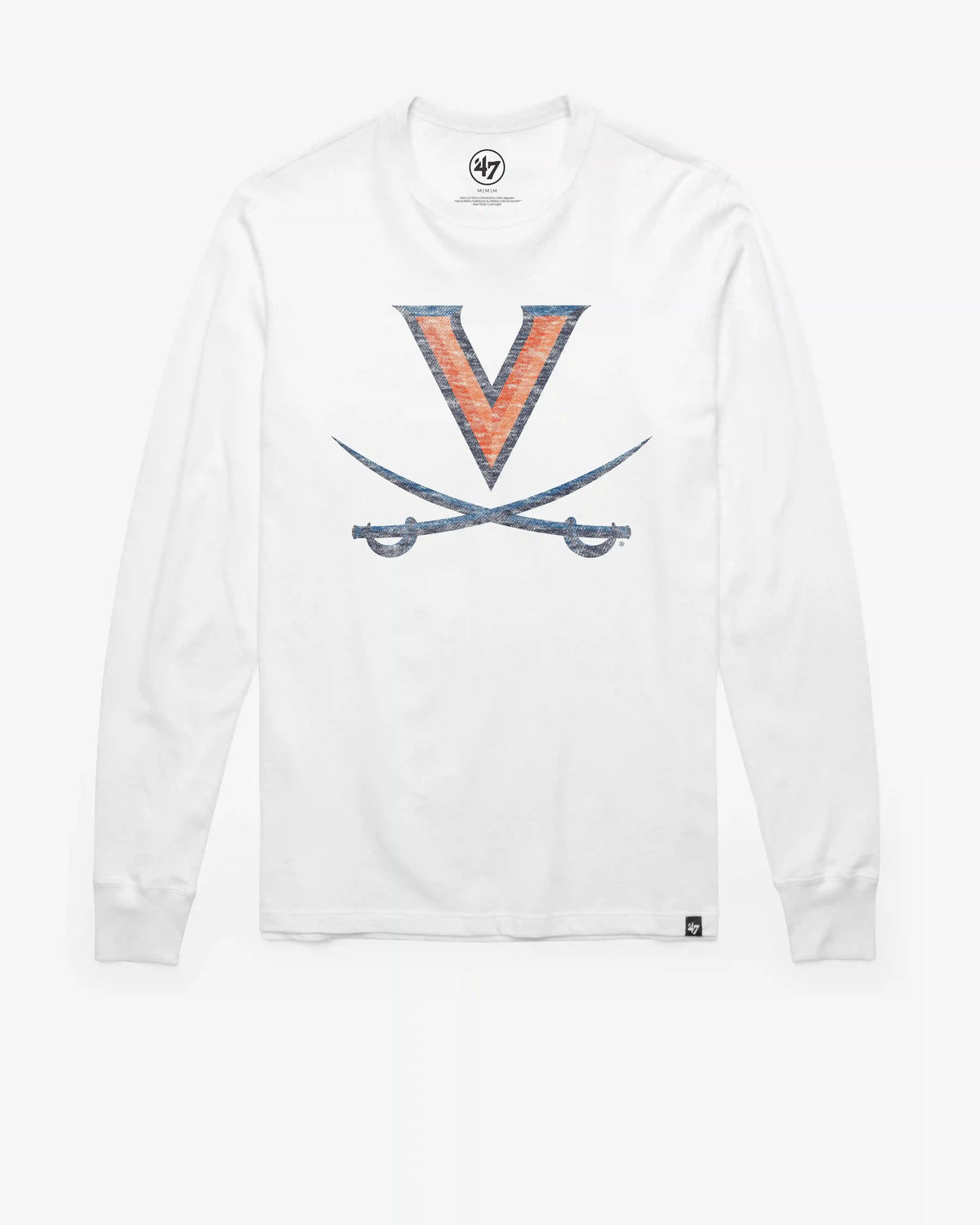VIRGINIA CAVALIERS PREMIER '47 FRANKLIN LONG SLEEVE TEE