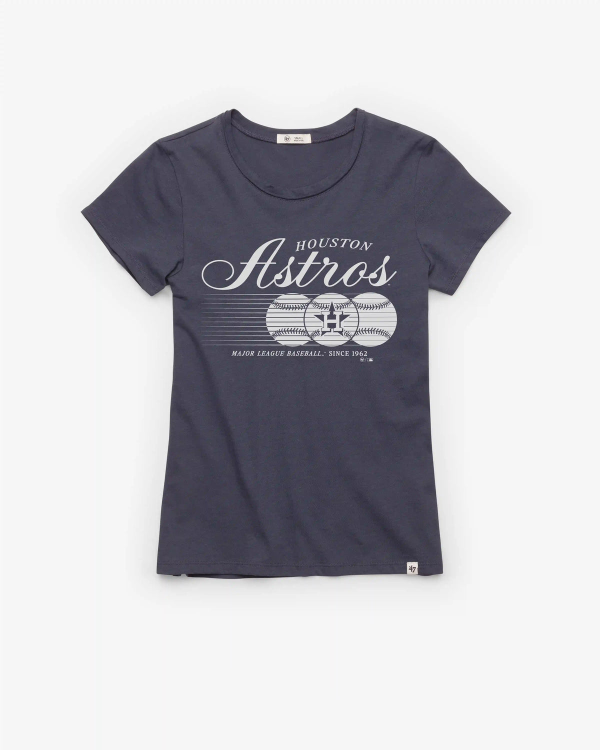 HOUSTON ASTROS SPEED THROW '47 WOMEN'S FRANKIE TEE