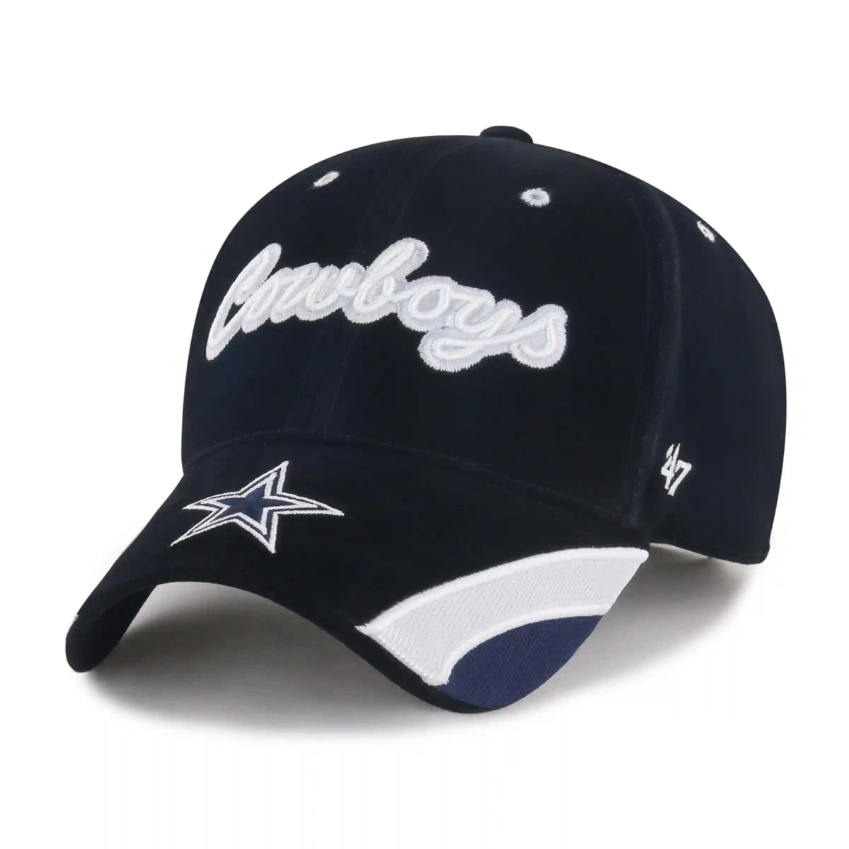 DALLAS COWBOYS VELVET DENIM SCRIPT '47 WOMEN'S MVP