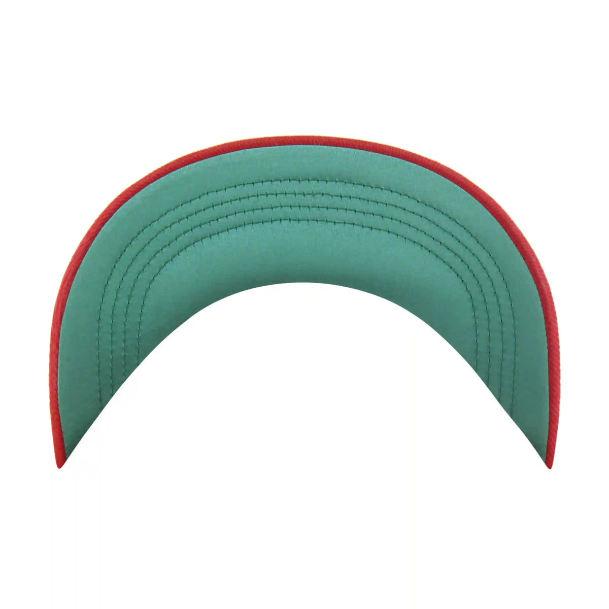 DETROIT RED WINGS CHAIN SIDE STITCH '47 CLEAN UP SHORT VISOR