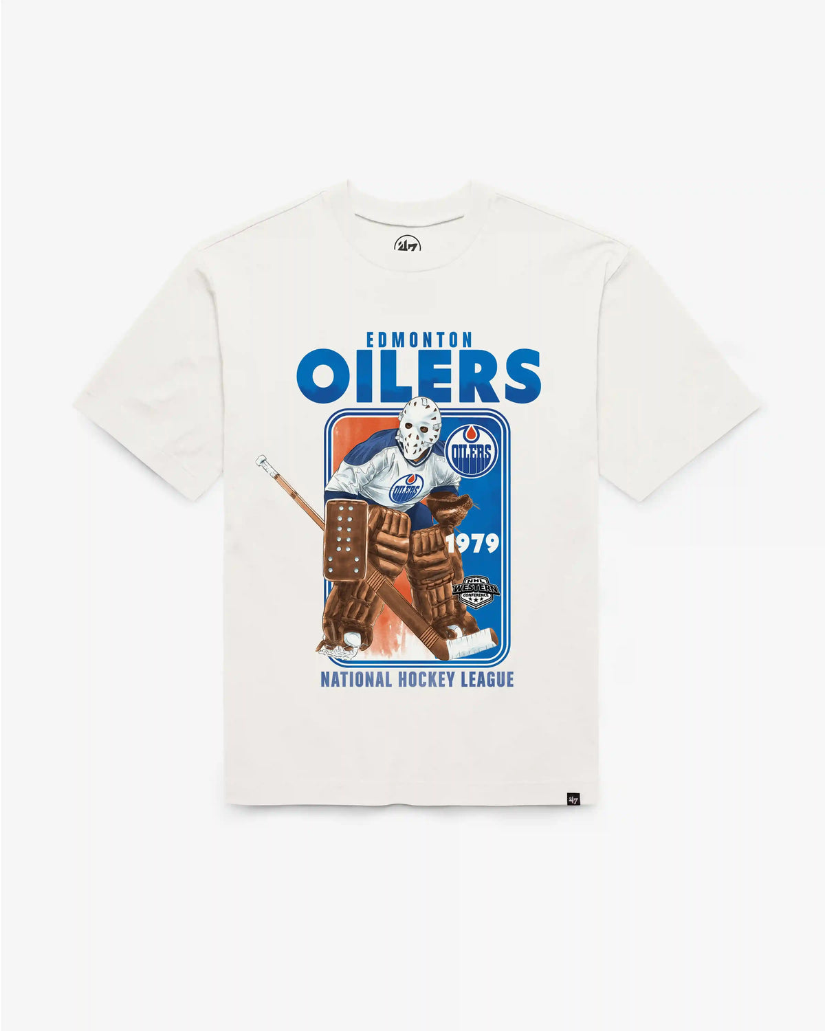 EDMONTON OILERS PLAYBRUSH '47 FOUNDATION TEE