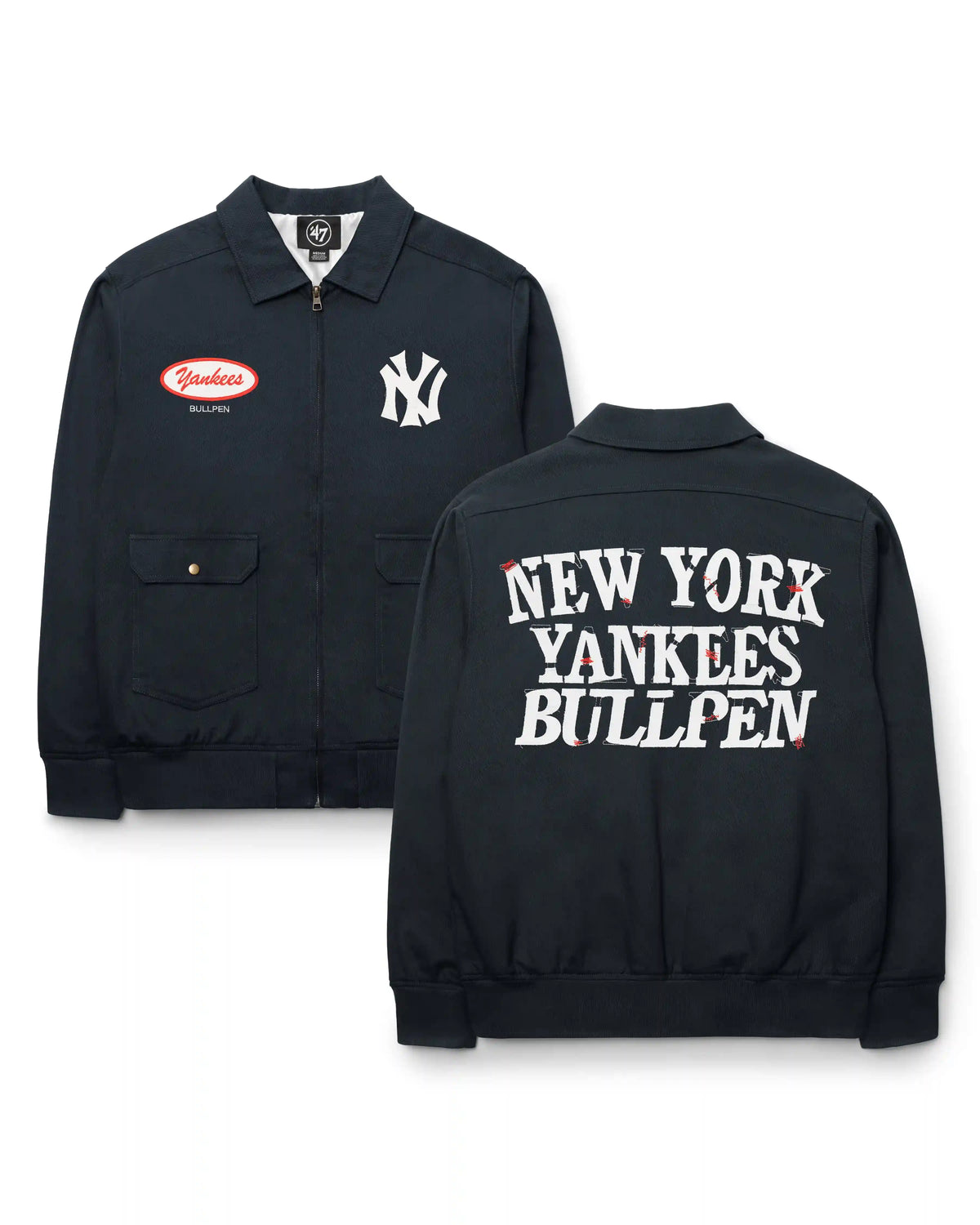 NEW YORK YANKEES COOPERSTOWN NAME PLATE '47 HOMESTEAD JACKET
