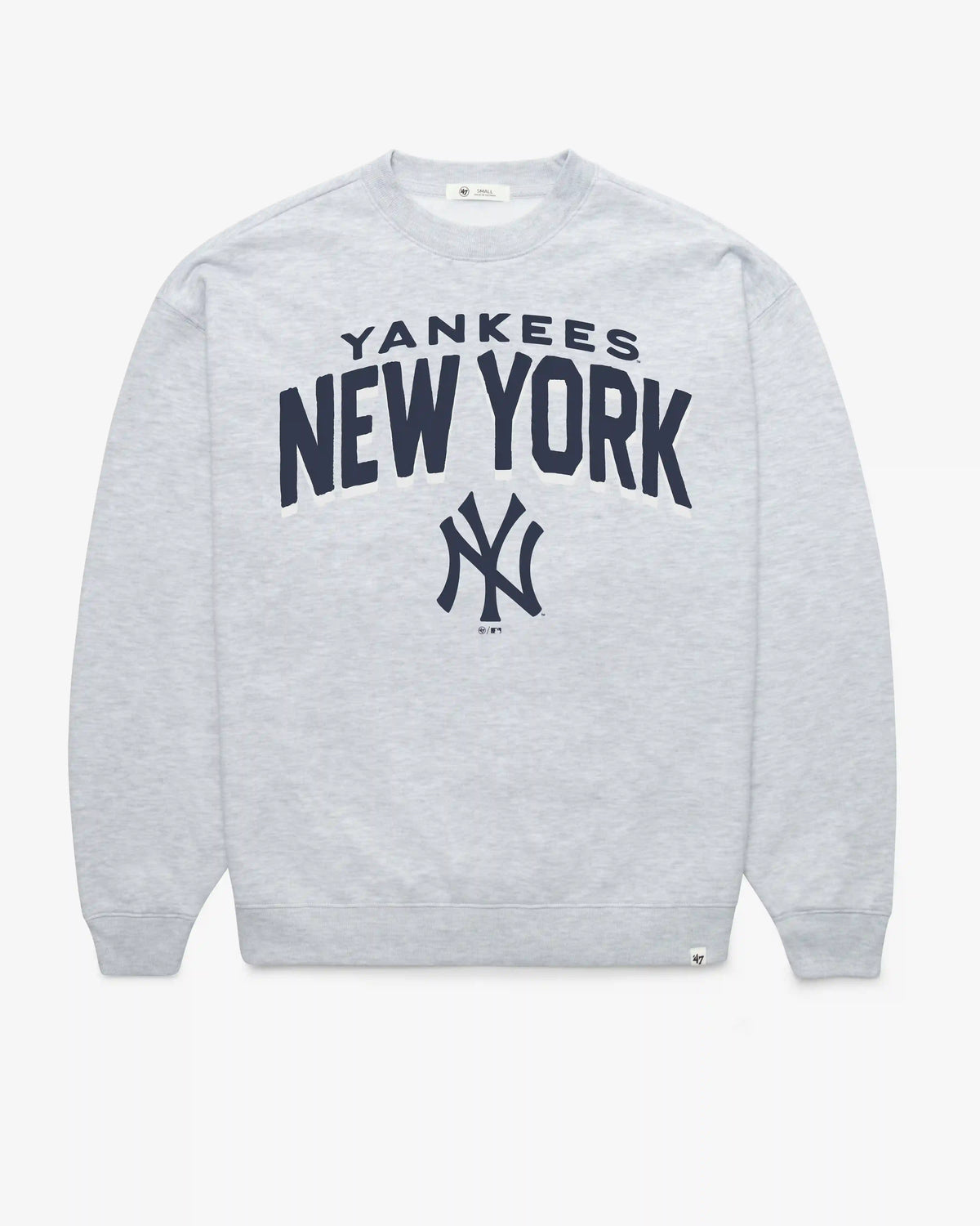 NEW YORK YANKEES CAMPUS ARCH CLOUD '47 OVERSIZED CREW WOMENS