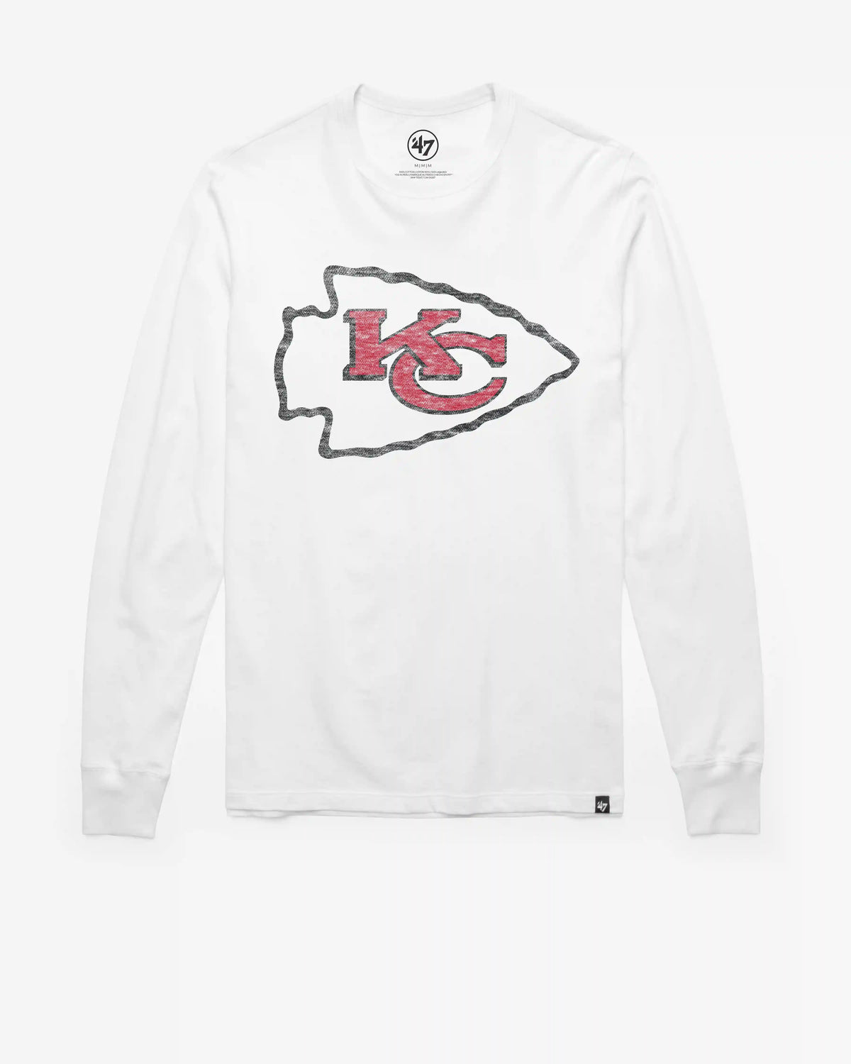 KANSAS CITY CHIEFS PREMIER '47 FRANKLIN LONG SLEEVE TEE