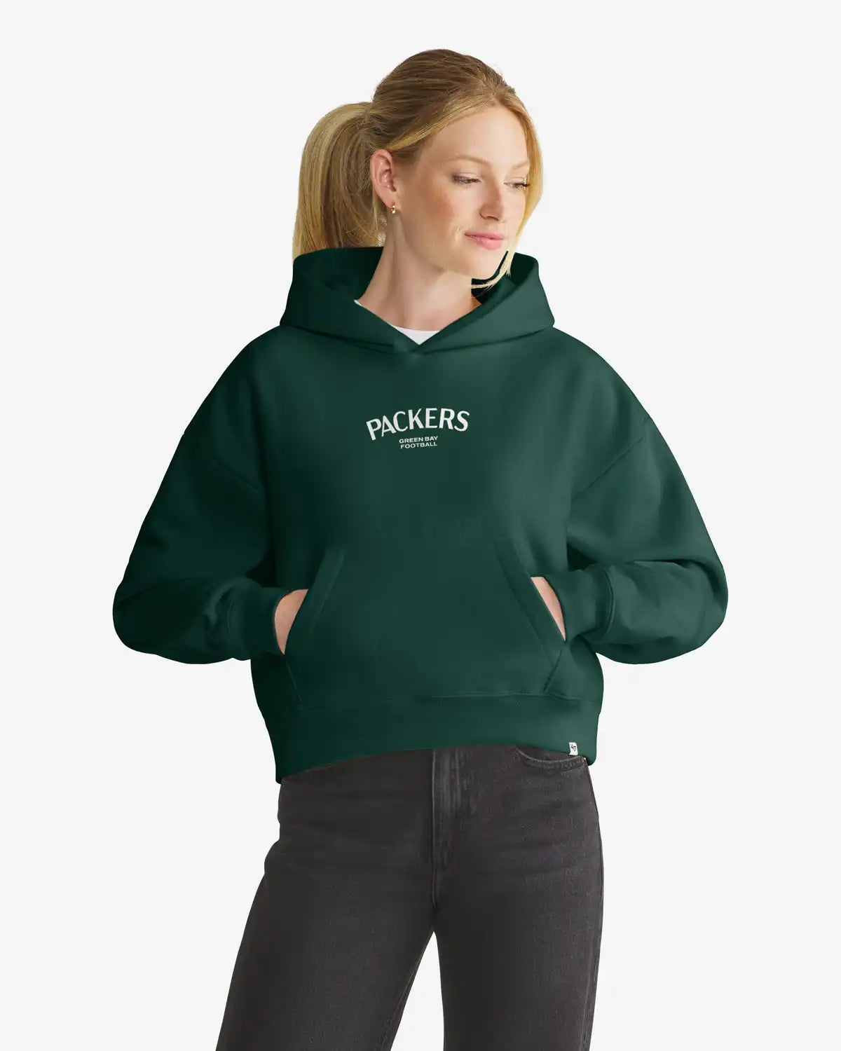 GREEN BAY PACKERS HADRIAN '47 FOUNDATION HOOD WOMENS
