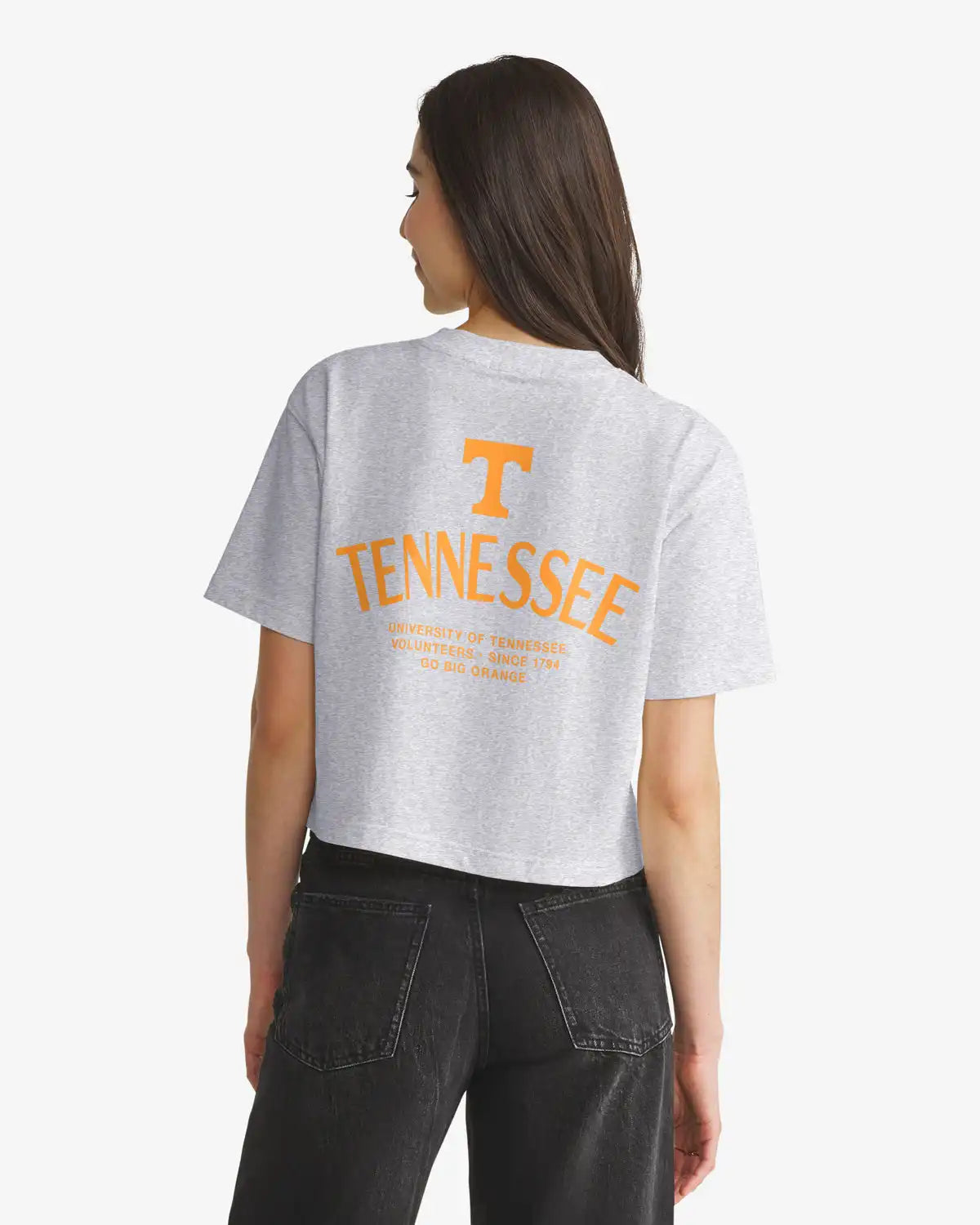 TENNESSEE VOLUNTEERS HADRIAN '47 FOUNDATION CROP TEE WOMENS