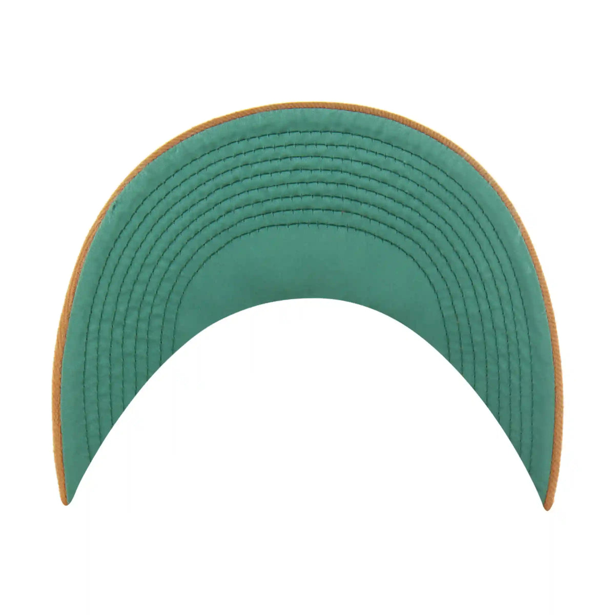 TEXAS LONGHORNS CHAIN SIDE STITCH '47 CLEAN UP ROUND VISOR
