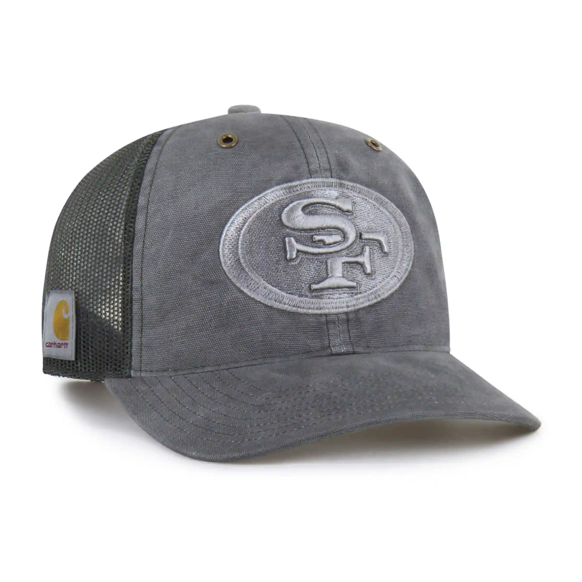 SAN FRANCISCO 49ERS CARHARTT DYED '47 TRUCKER RF RELAXED FIT