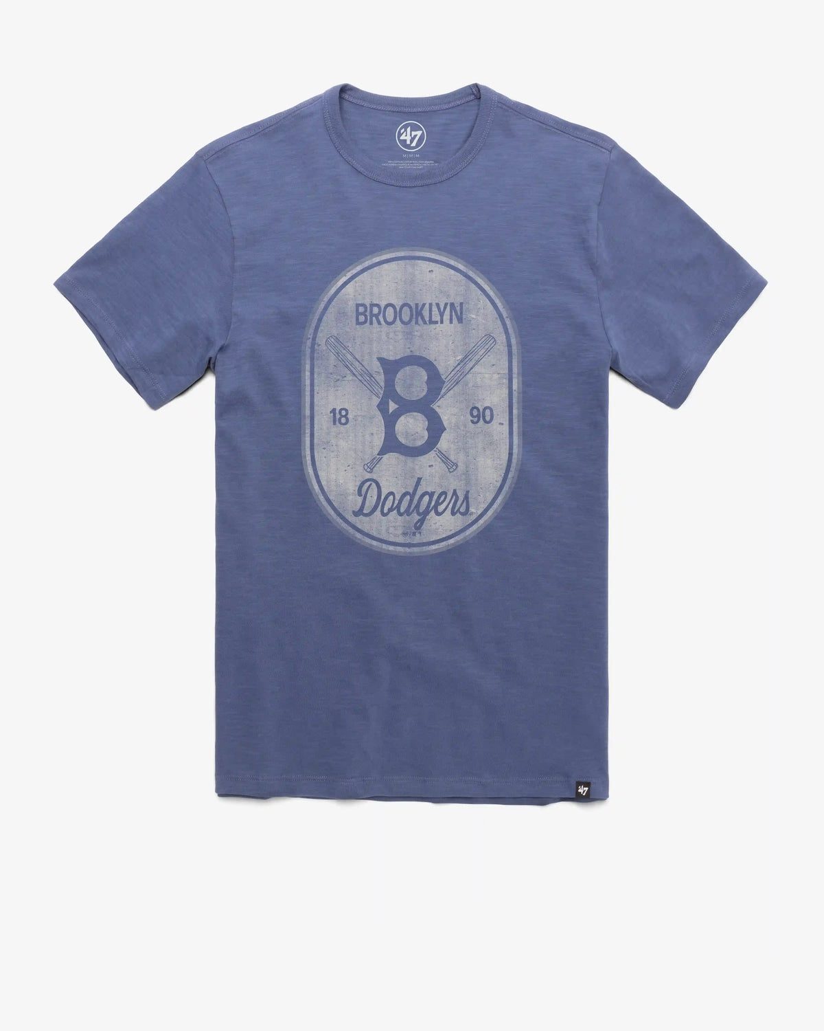 LOS ANGELES DODGERS COOPERSTOWN CROSS PATCH '47 SCRUM TEE