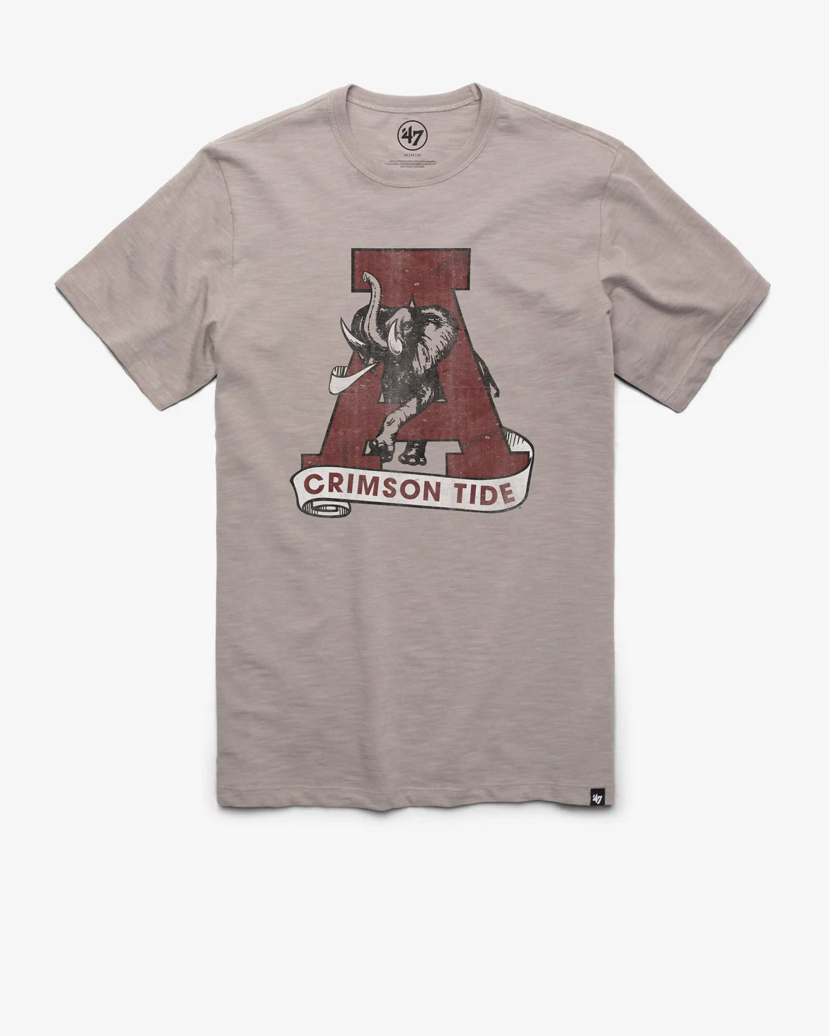 ALABAMA CRIMSON TIDE VINTAGE GRIT '47 SCRUM TEE