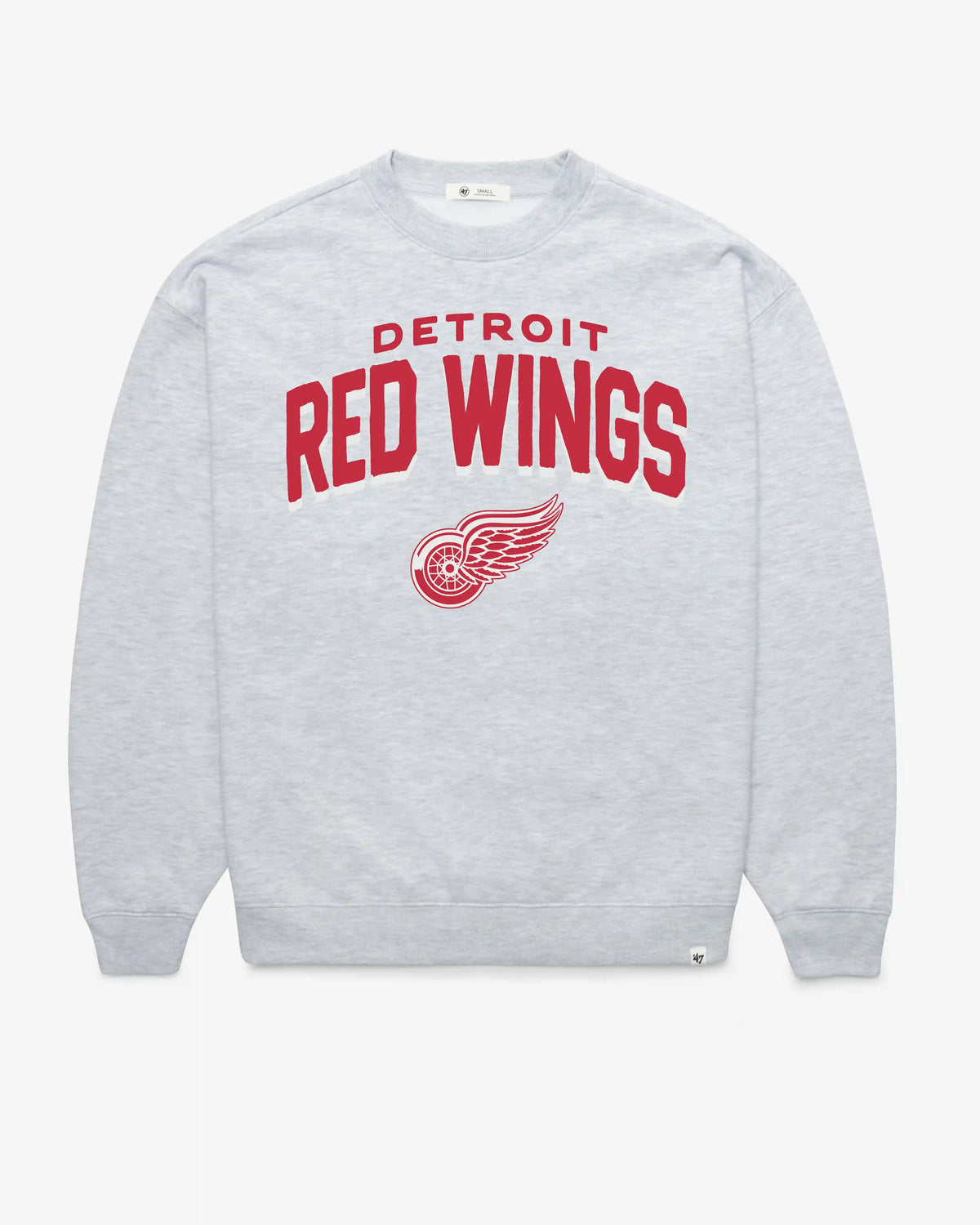 DETROIT RED WINGS CAMPUS ARCH CLOUD '47 OVERSIZED CREW WOMENS