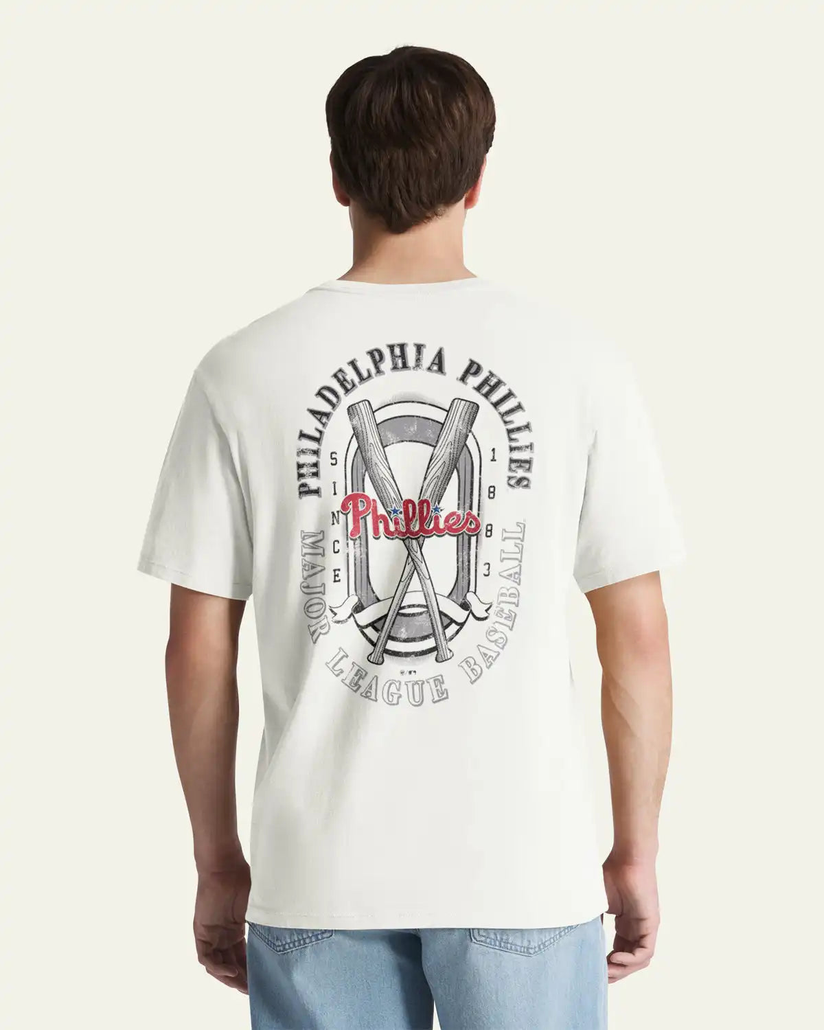 PHILADELPHIA PHILLIES OVAL SPORT BACKER '47 EVERYDAY TEE