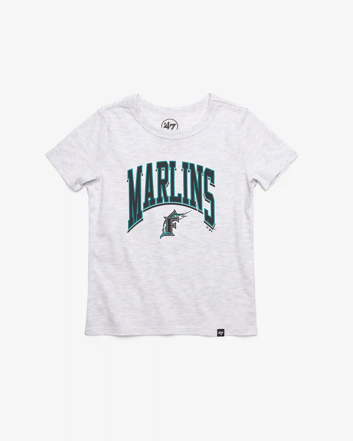 MIAMI MARLINS COOPERSTOWN WALK TALL '47 FRANKLIN TEE KIDS