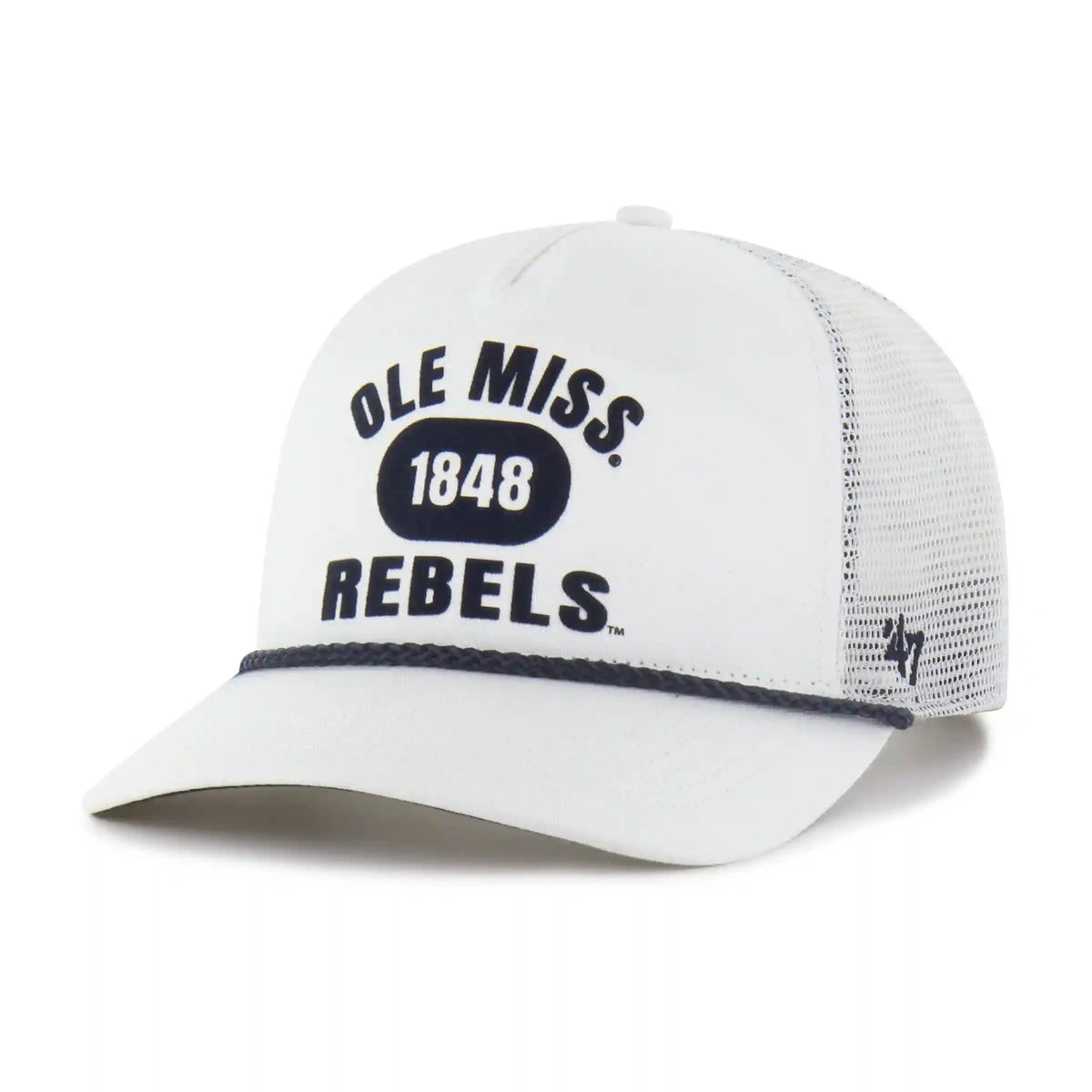 Mississippi Rebels Vintage Flock Ball '47 Hitch