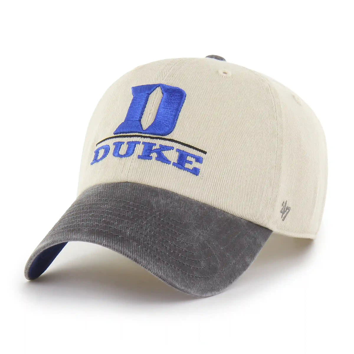 Duke Blue Devils Logo Line Two Tone '47 Clean Up