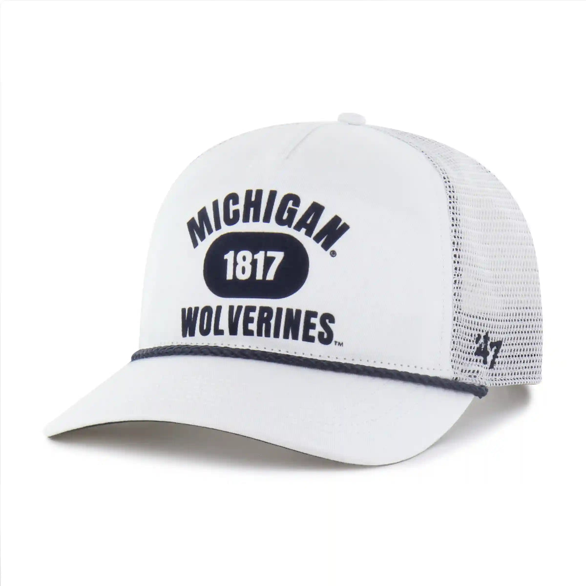 Michigan Wolverines Vintage Flock Ball '47 Hitch