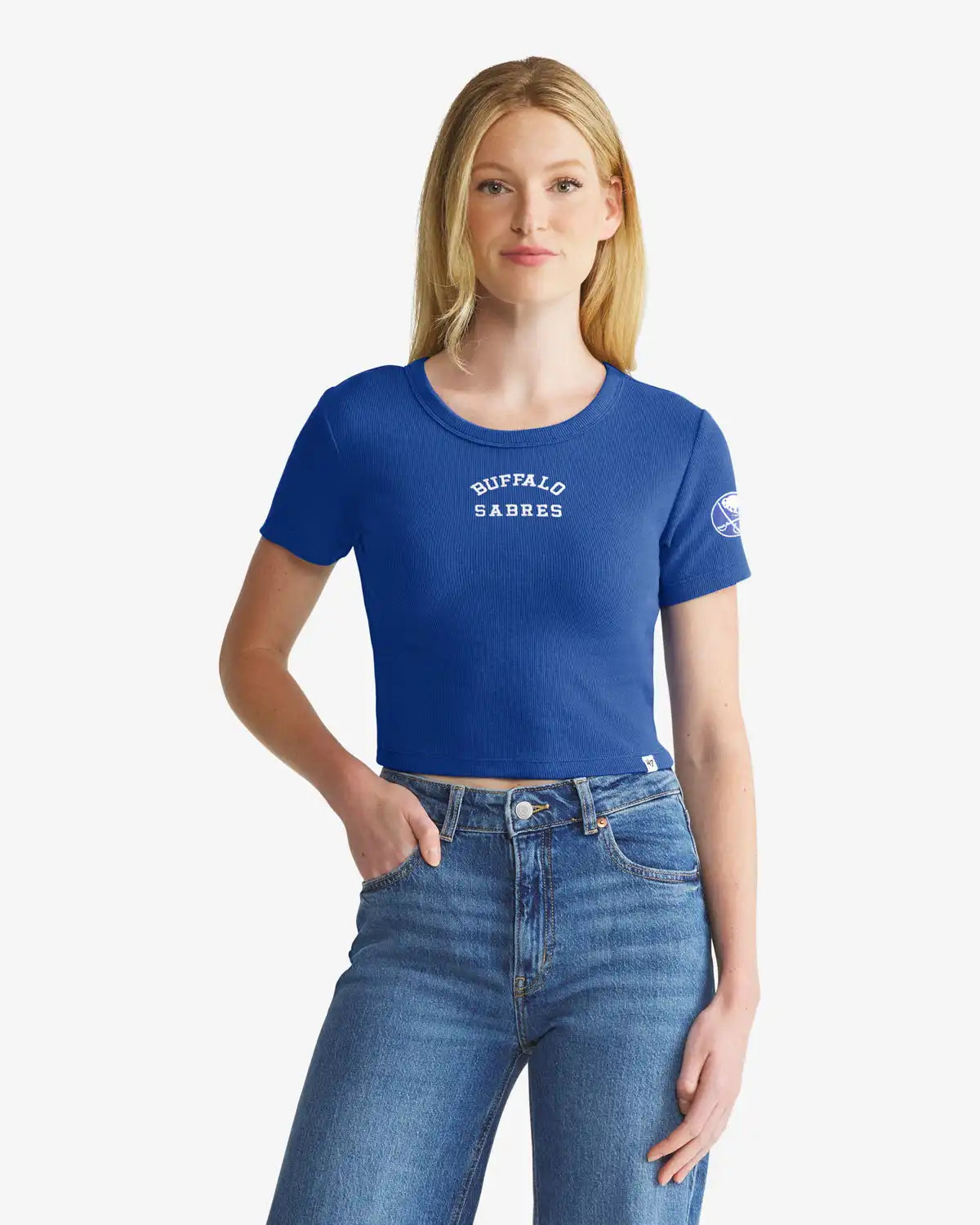 BUFFALO SABRES SPIRITED '47 WOMEN'S BABY RIB TEE