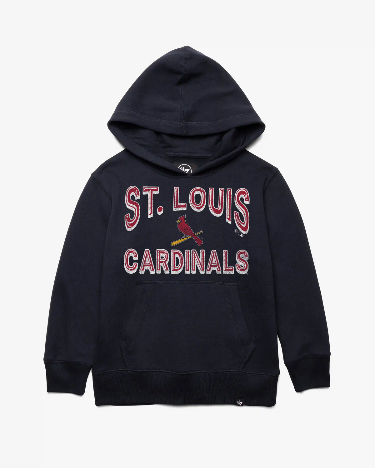 ST. LOUIS CARDINALS FAN OUT '47 KID'S HEADLINE HOOD