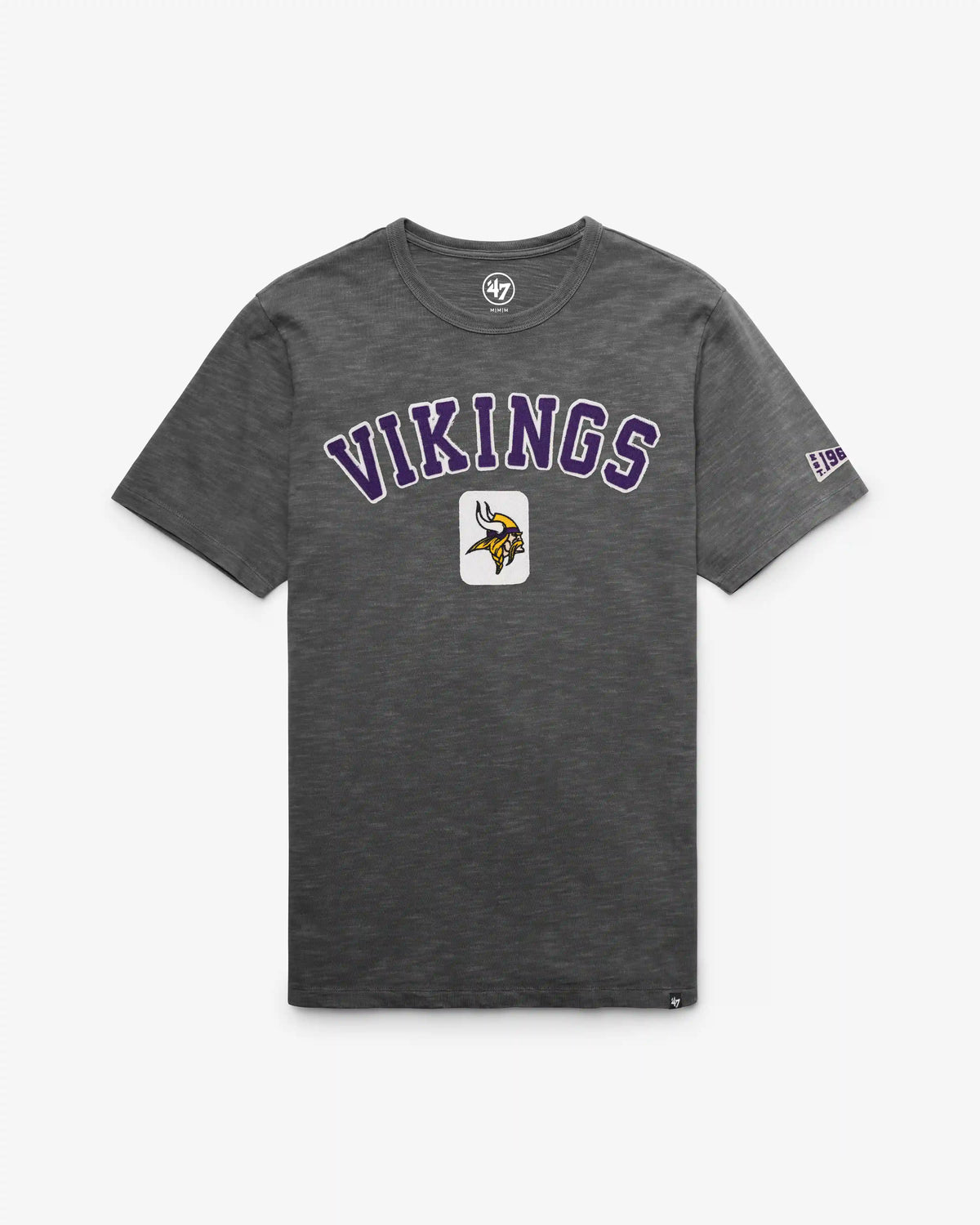 MINNESOTA VIKINGS SEYMOORE WELL WORN '47 HEAVY SLUB TEE