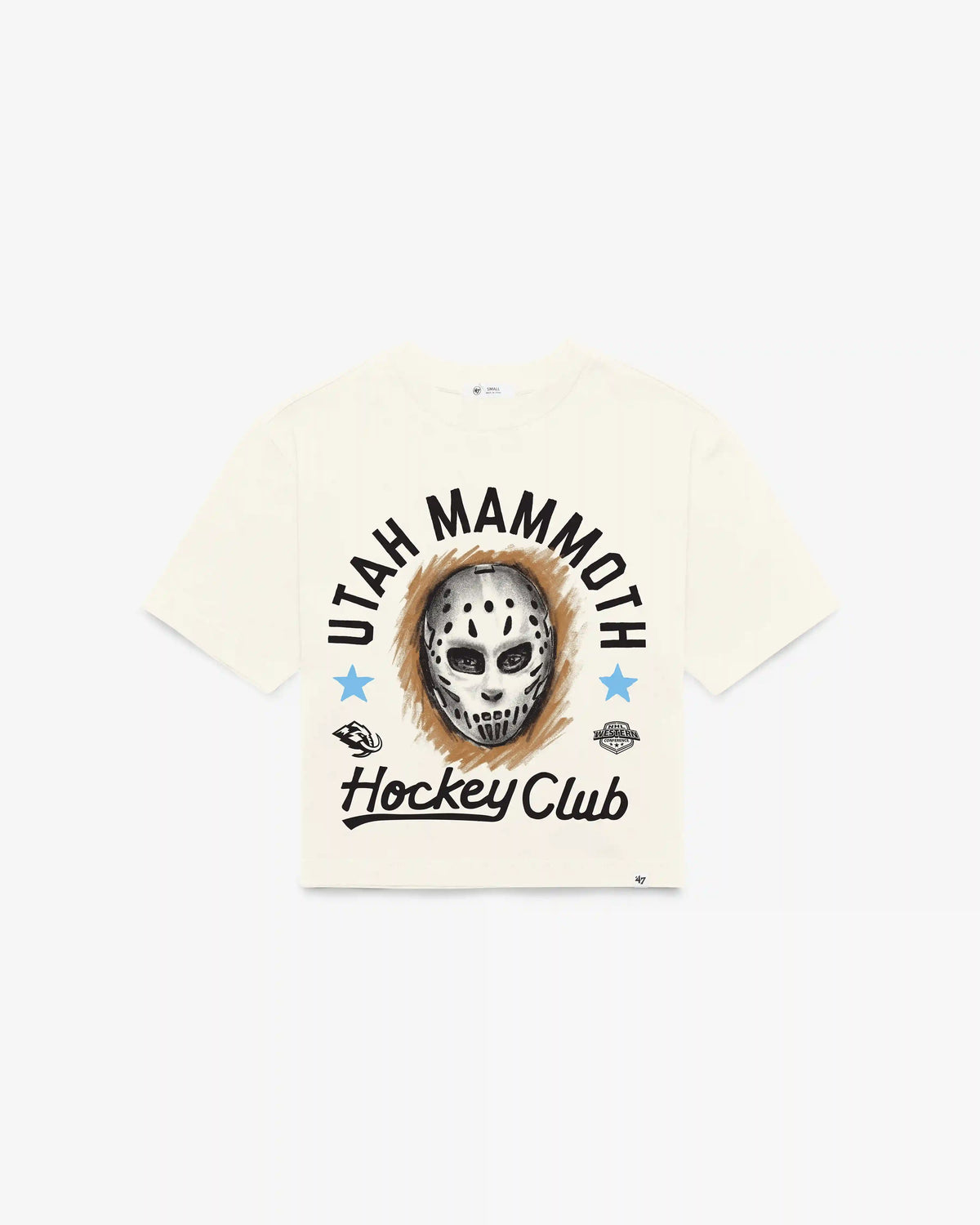 UTAH MAMMOTH ARCH MASK '47 FOUNDATION CROP TEE WOMENS