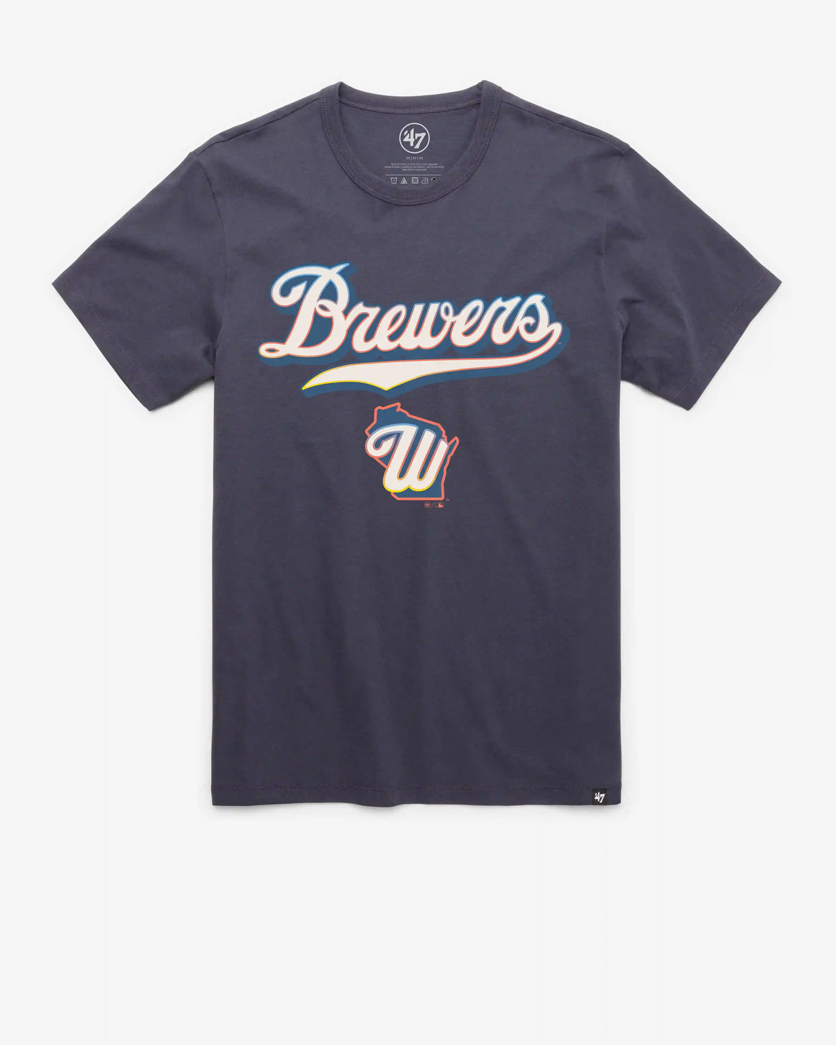 MILWAUKEE BREWERS CITY CONNECT PREGAME '47 FRANKLIN TEE