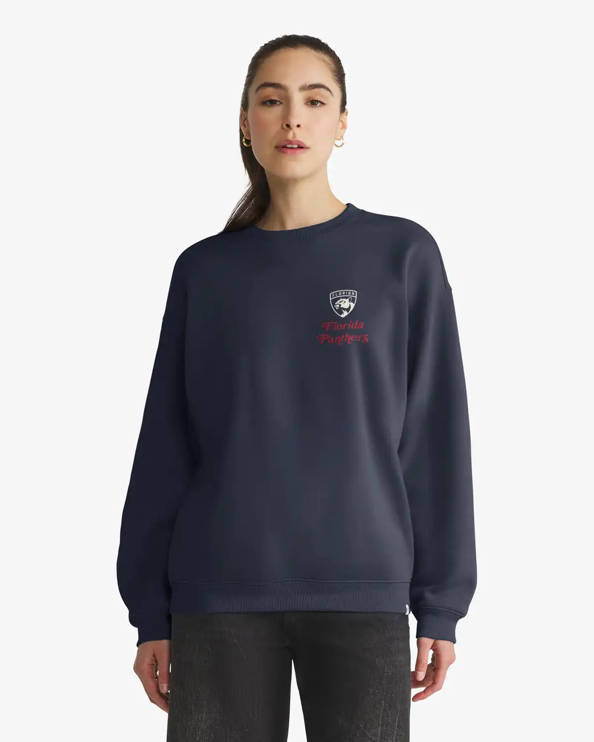 FLORIDA PANTHERS SHOUT IT OUT '47 WOMEN'S OVERSIZED CREW