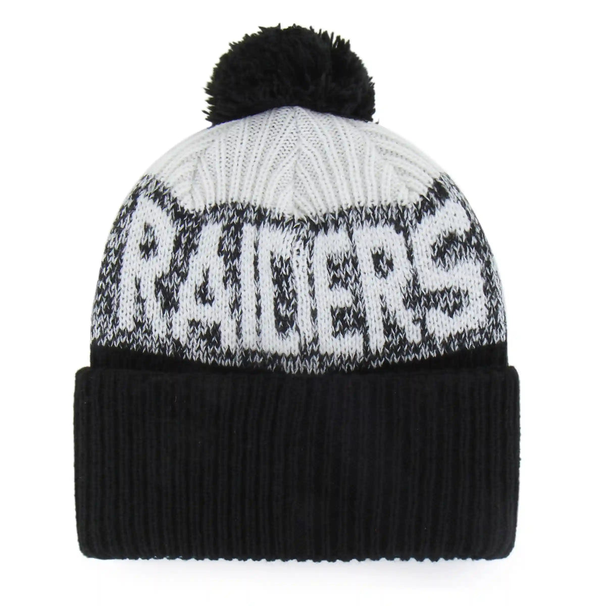 Las Vegas Raiders Historic Bone Chill '47 Cuff Knit