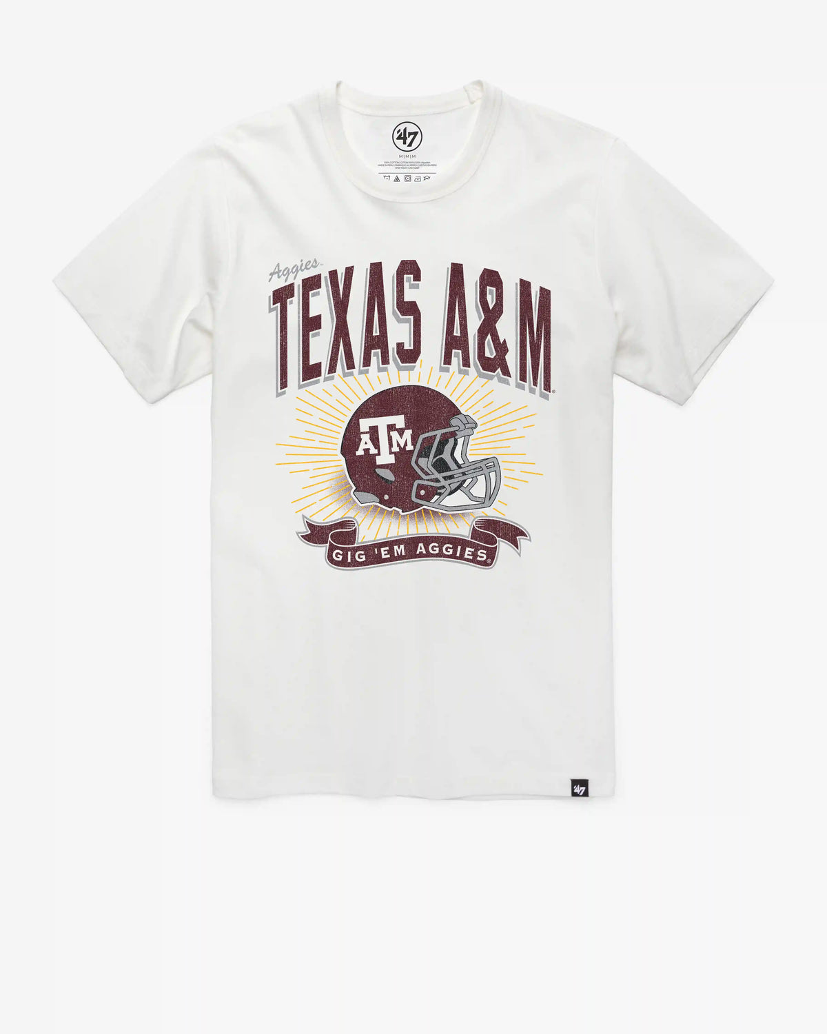 TEXAS A&M AGGIES PRIME PLAY '47 FRANKLIN TEE