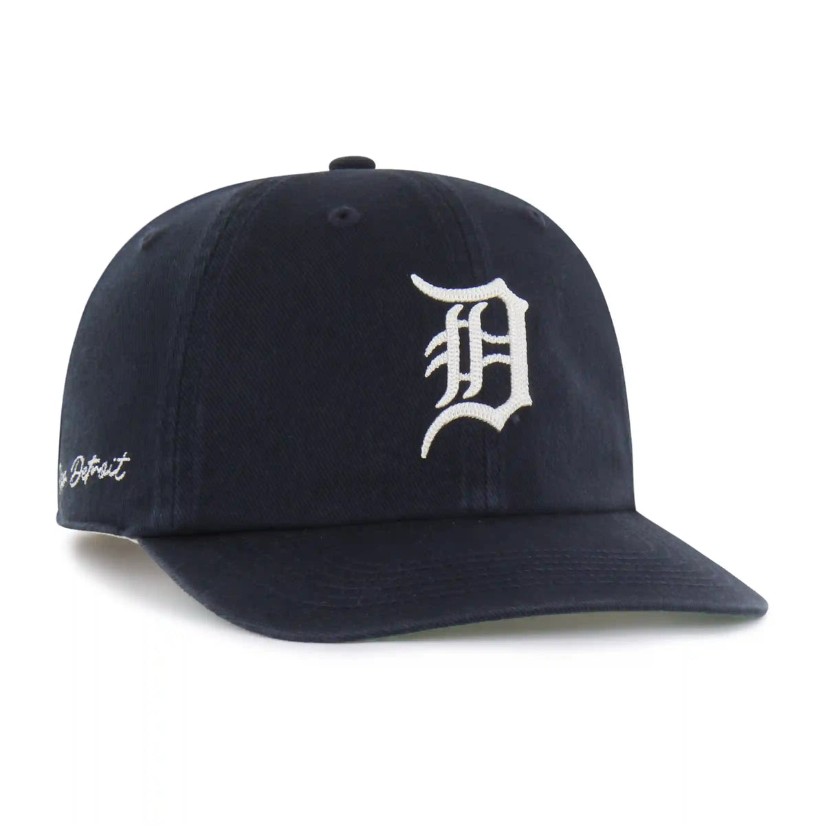 DETROIT TIGERS CHAIN SIDE STITCH '47 CLEAN UP FLAT BRIM