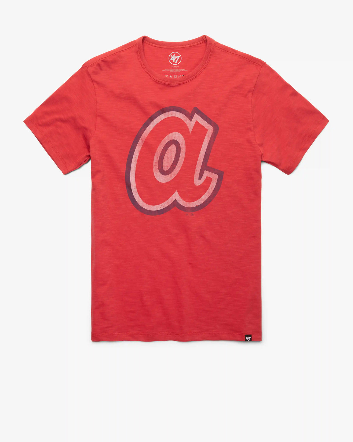 ATLANTA BRAVES COOPERSTOWN GRIT '47 SCRUM TEE