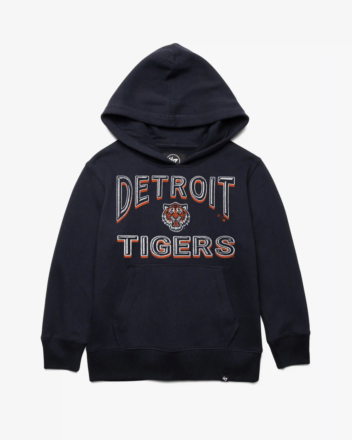 DETROIT TIGERS FAN OUT '47 KID'S HEADLINE HOOD