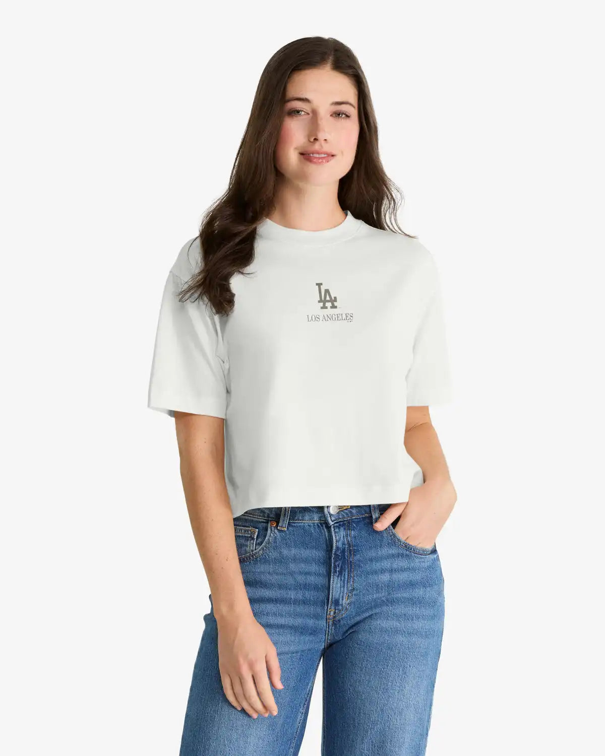 LOS ANGELES DODGERS SUNNY DAZE '47 WOMEN'S REED CITY TEE