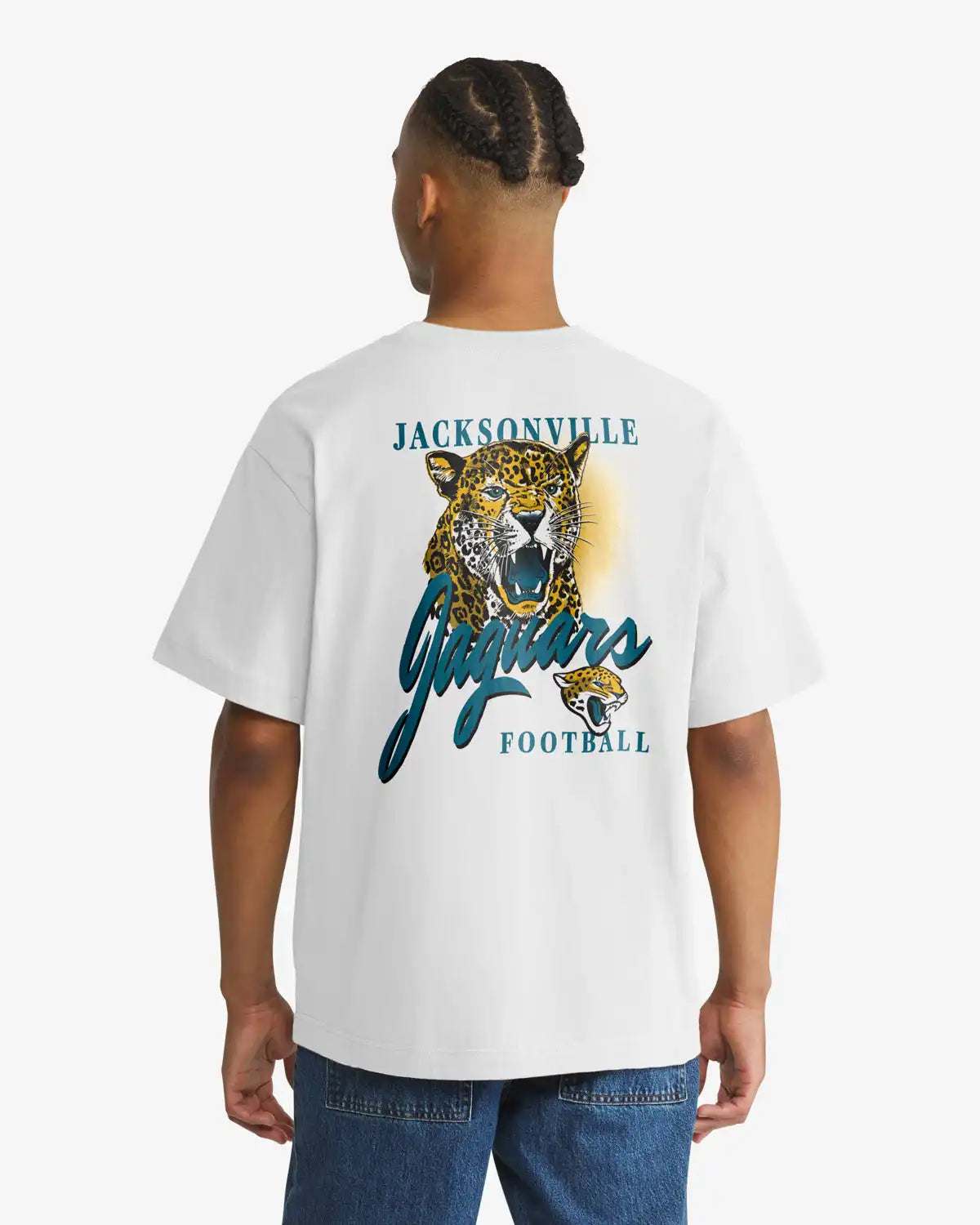 JACKSONVILLE JAGUARS BACKER SCRIPT ILLUSTRATED '47 FOUNDATION TEE