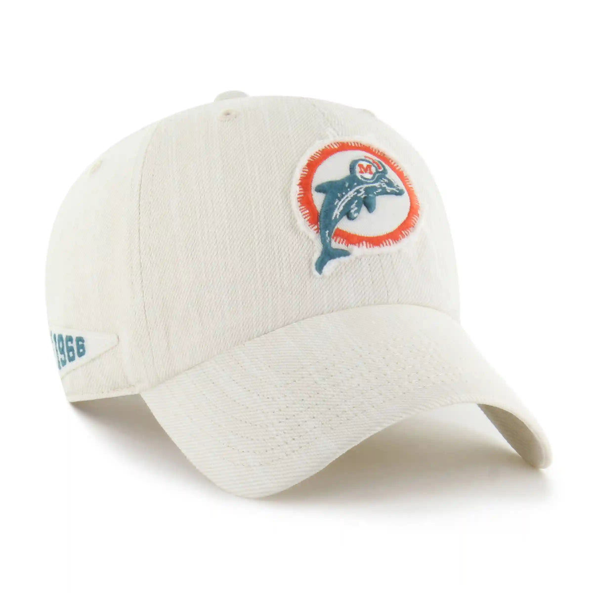 MIAMI DOLPHINS HISTORIC SLUB TWILL '47 CLEAN UP