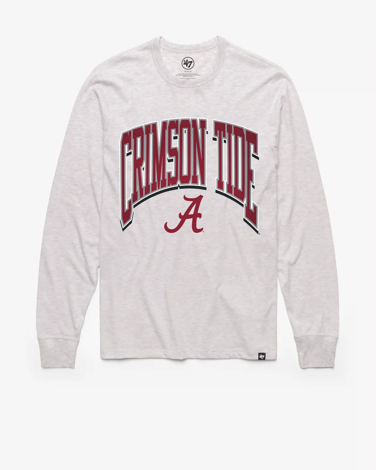 ALABAMA CRIMSON TIDE WALK TALL '47 FRANKLIN LONG SLEEVE TEE
