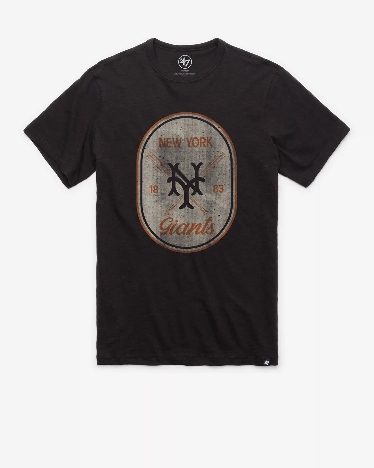 SAN FRANCISCO GIANTS COOPERSTOWN CROSS PATCH '47 SCRUM TEE