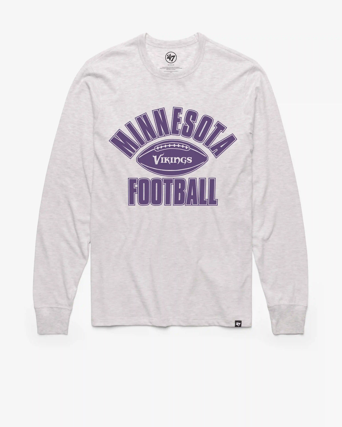 MINNESOTA VIKINGS ISSUED '47 FRANKLIN LONG SLEEVE TEE