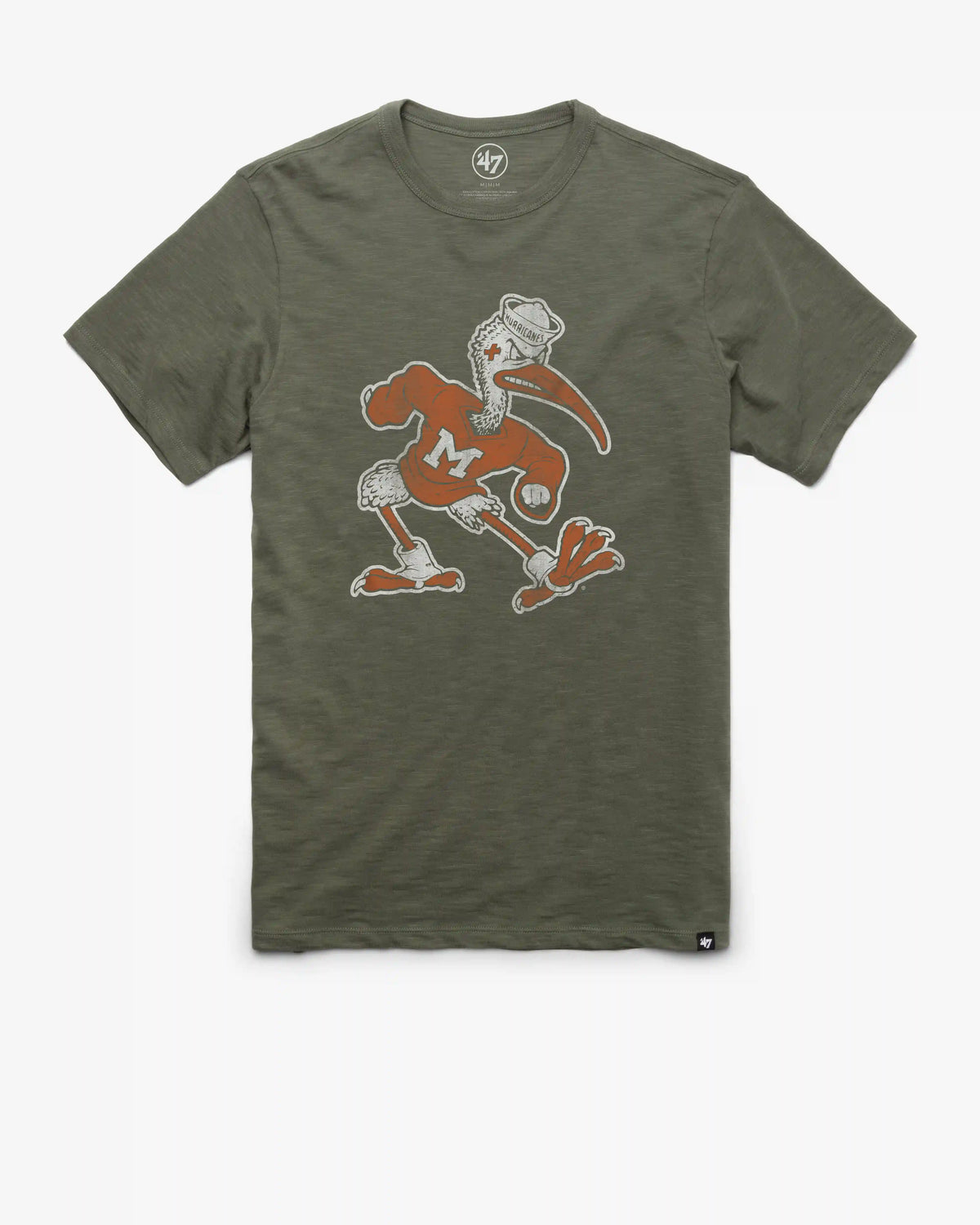 MIAMI HURRICANES VINTAGE GRIT '47 SCRUM TEE